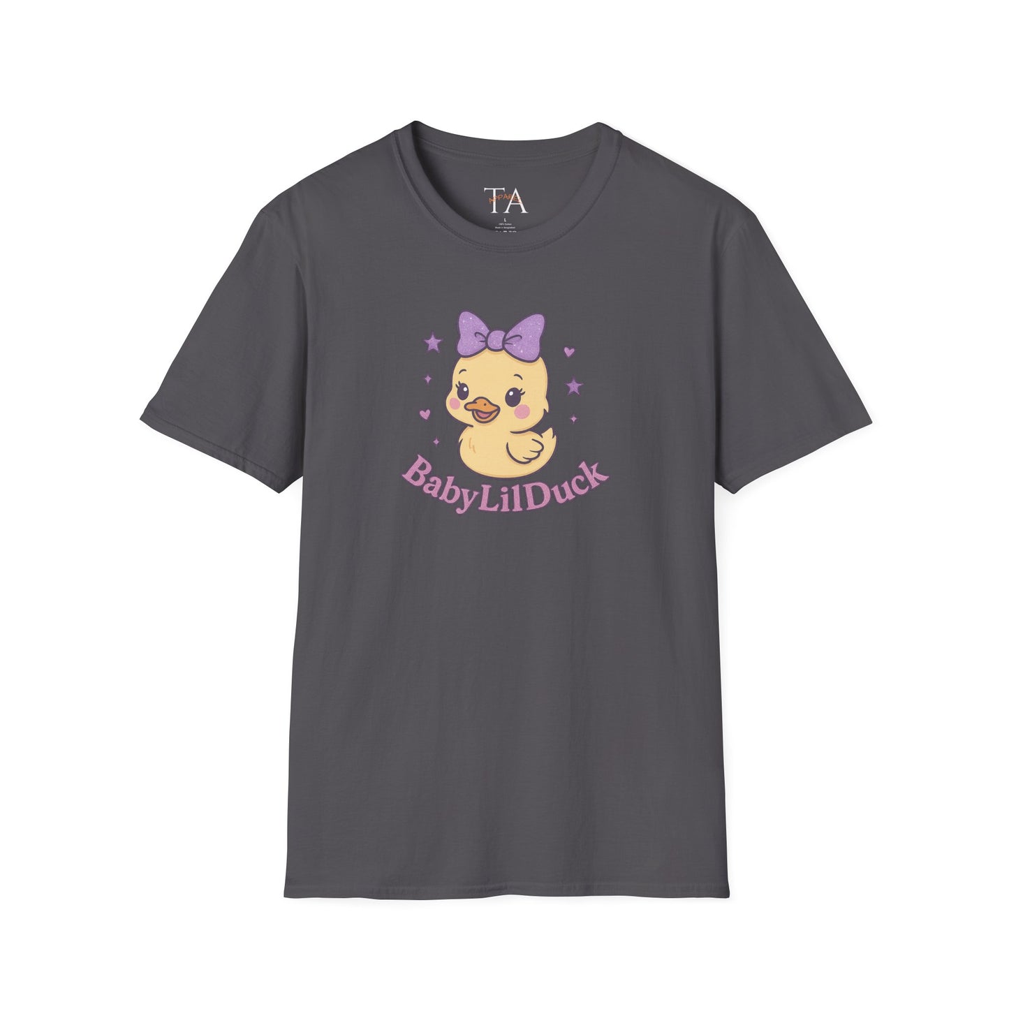 BabyLilDuck Unisex T-Shirt, Cute Animal Tee, Baby Shower Gift, Birthday Outfit
