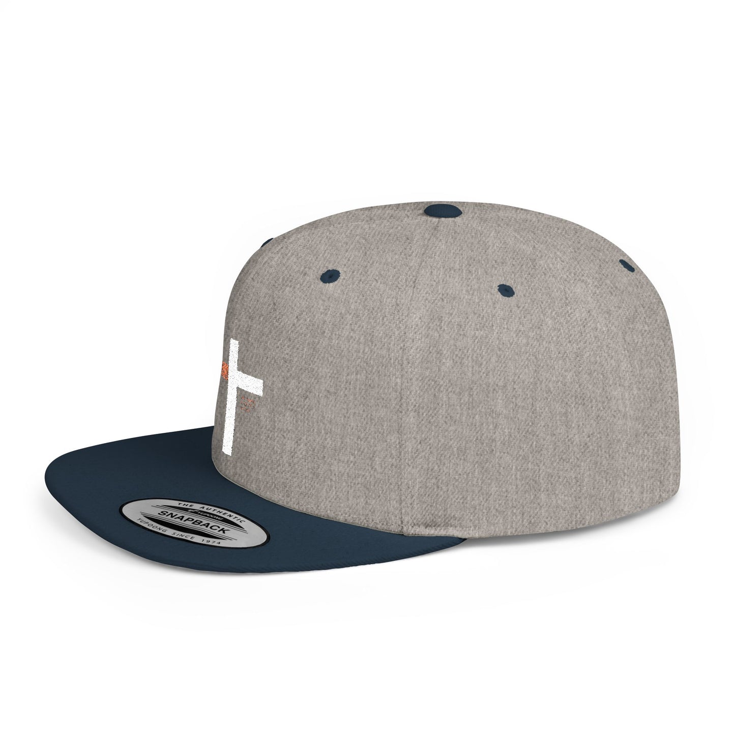 Snapback Hat with salvation cross