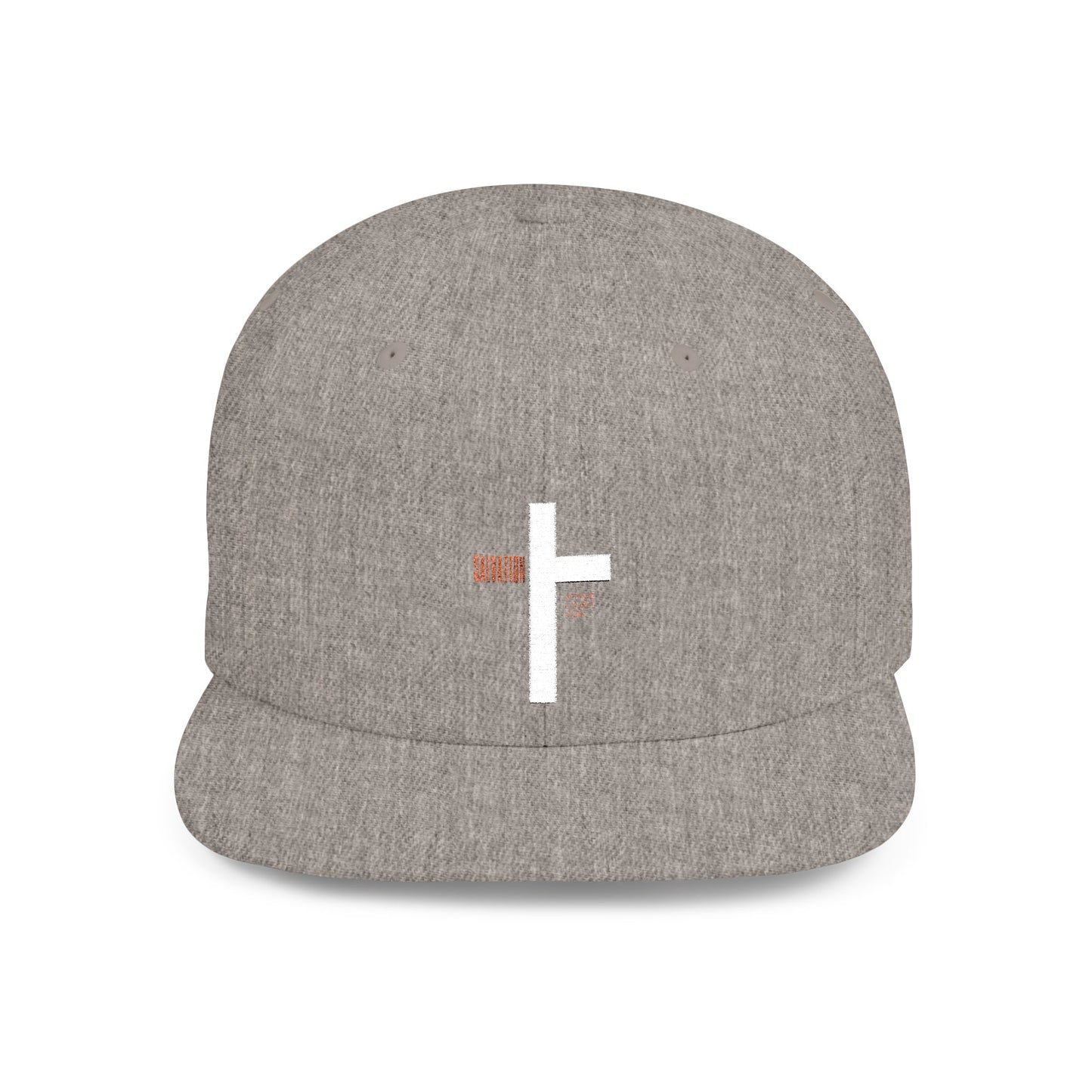 Snapback Hat with salvation cross