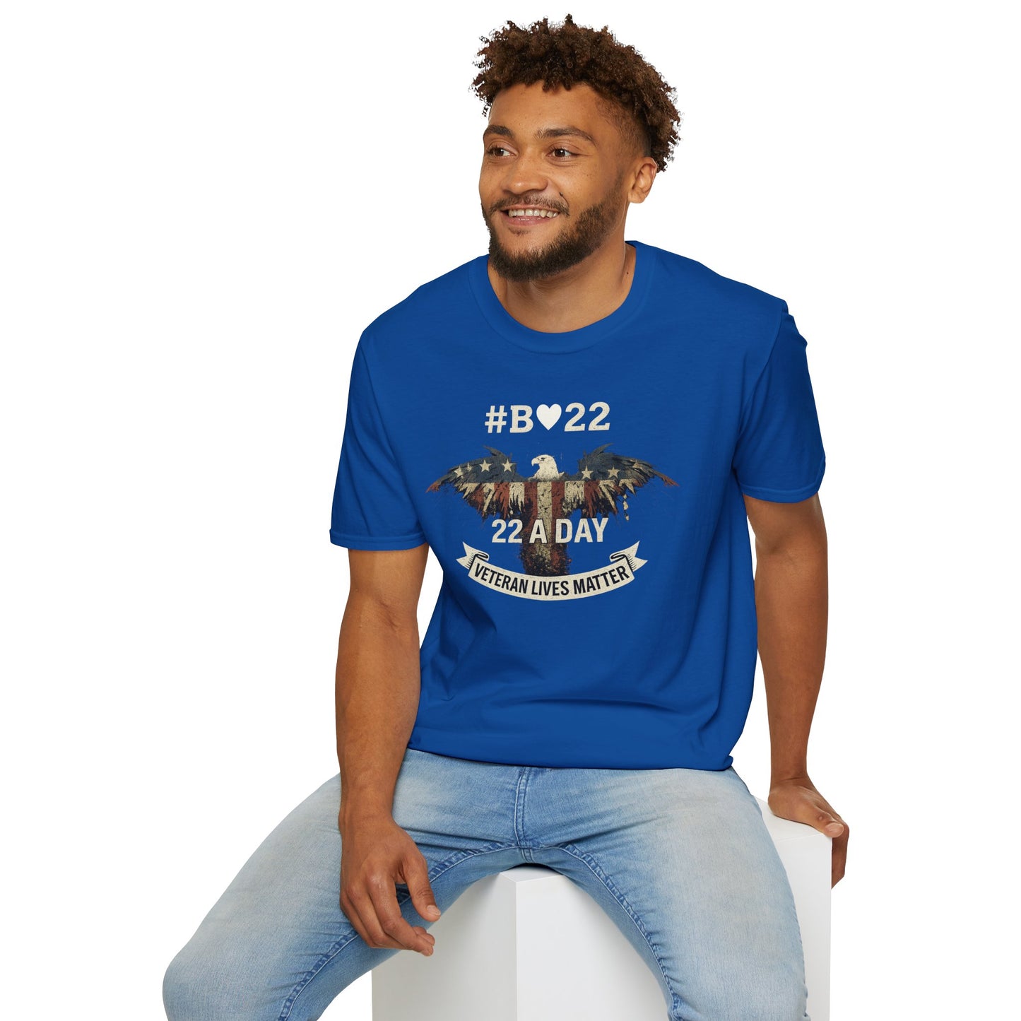 #B🤍22 Veteran Lives Matter T-Shirt