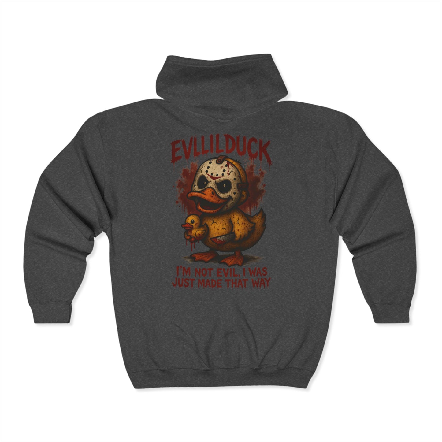 Evllilduck Unisex Hoodie | Funny Halloween Sweatshirt