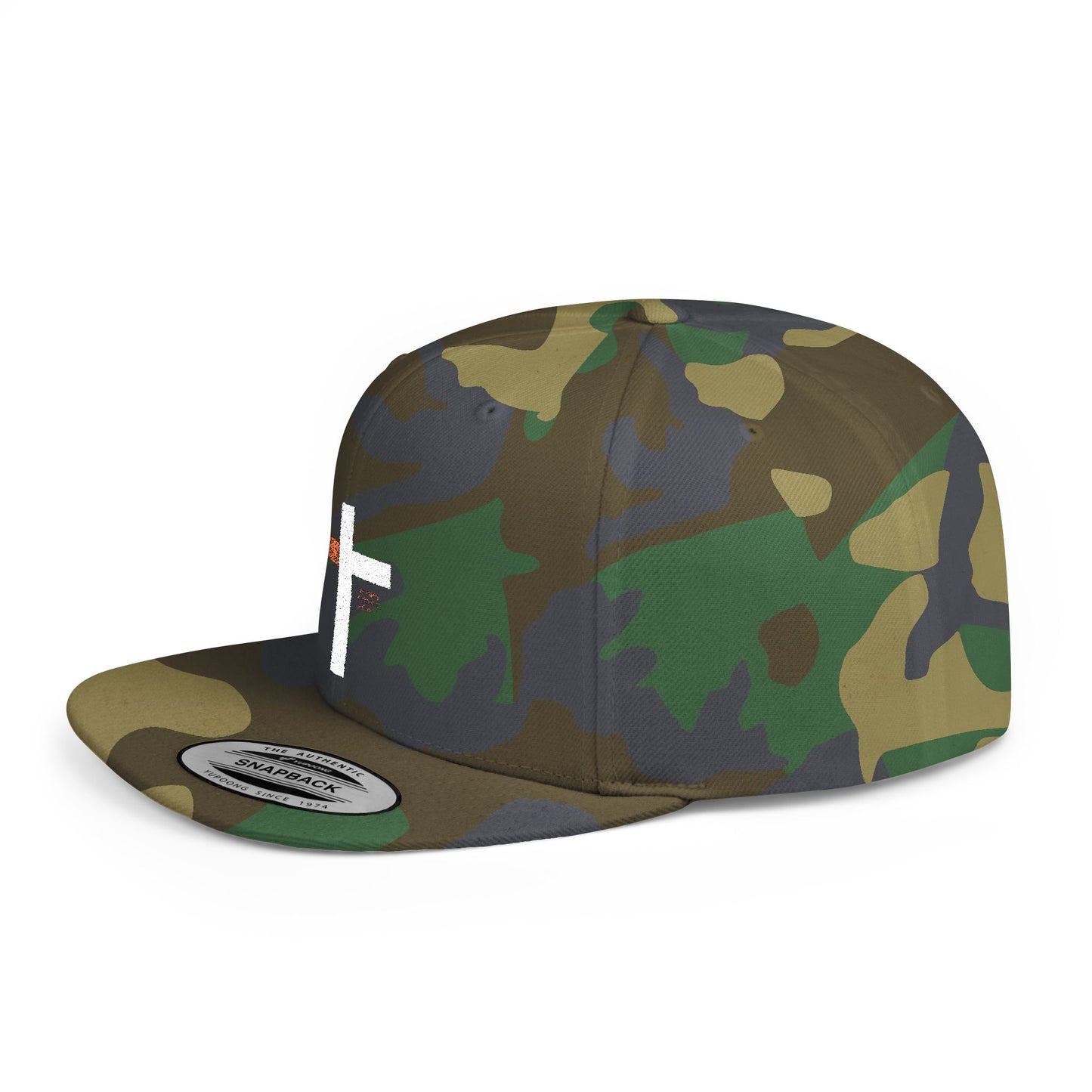 Snapback Hat with salvation cross