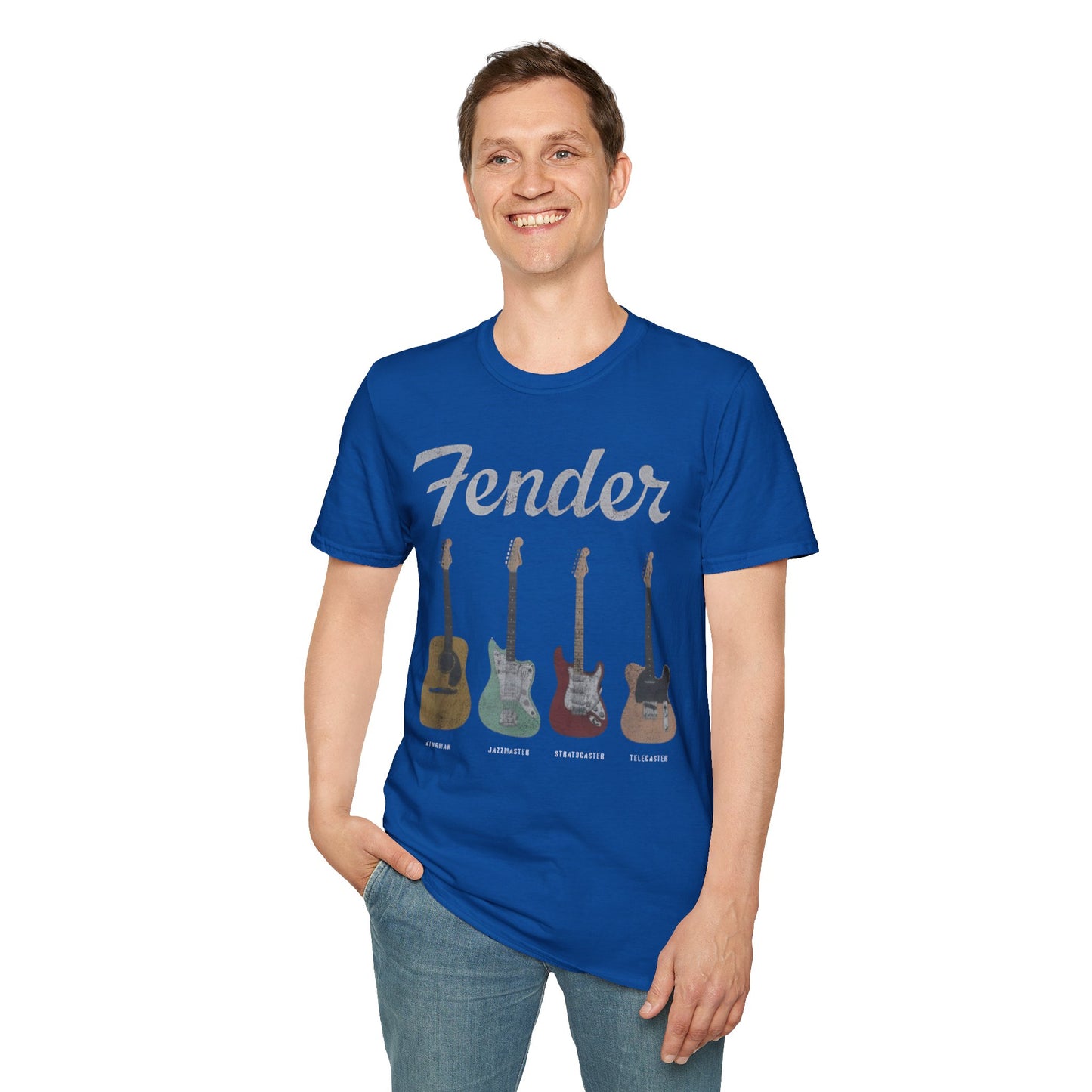 Guitar Lovers T-Shirt - Vintage Style Rock Band Tee