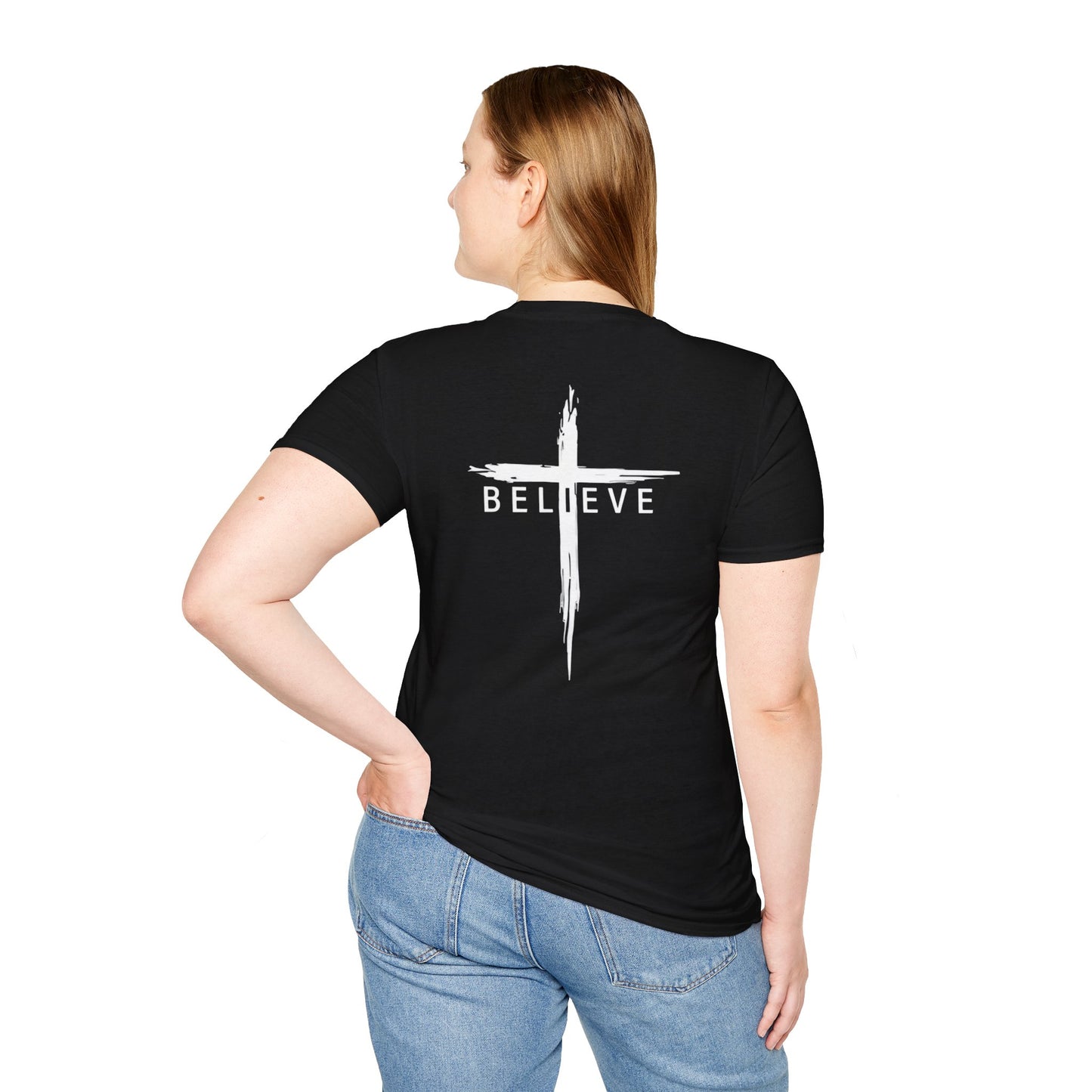 Faith Inspired Believe Cross Unisex T-Shirt