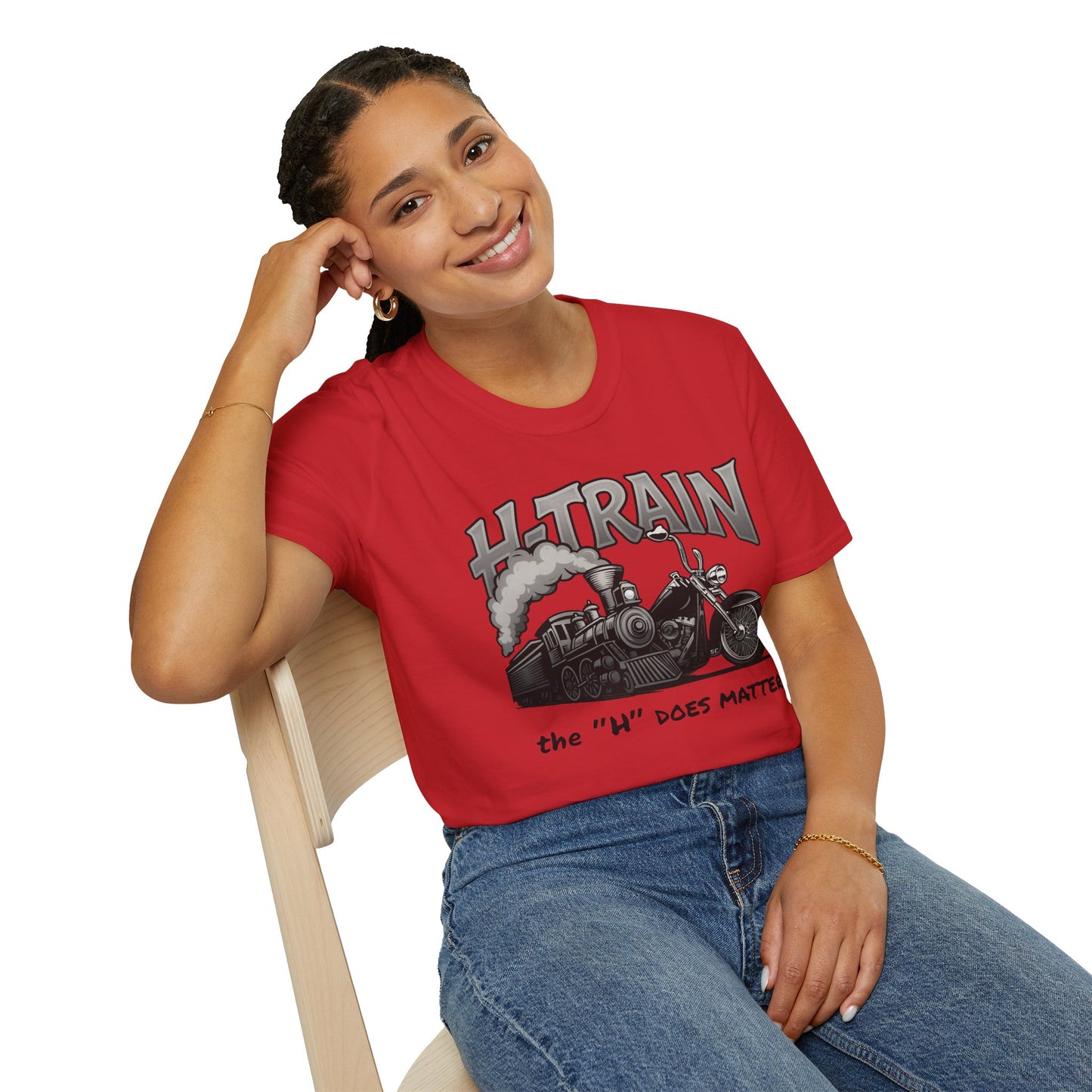 H-Train Vintage Unisex T-Shirt | Cool Gifts for Motorcycle Lovers