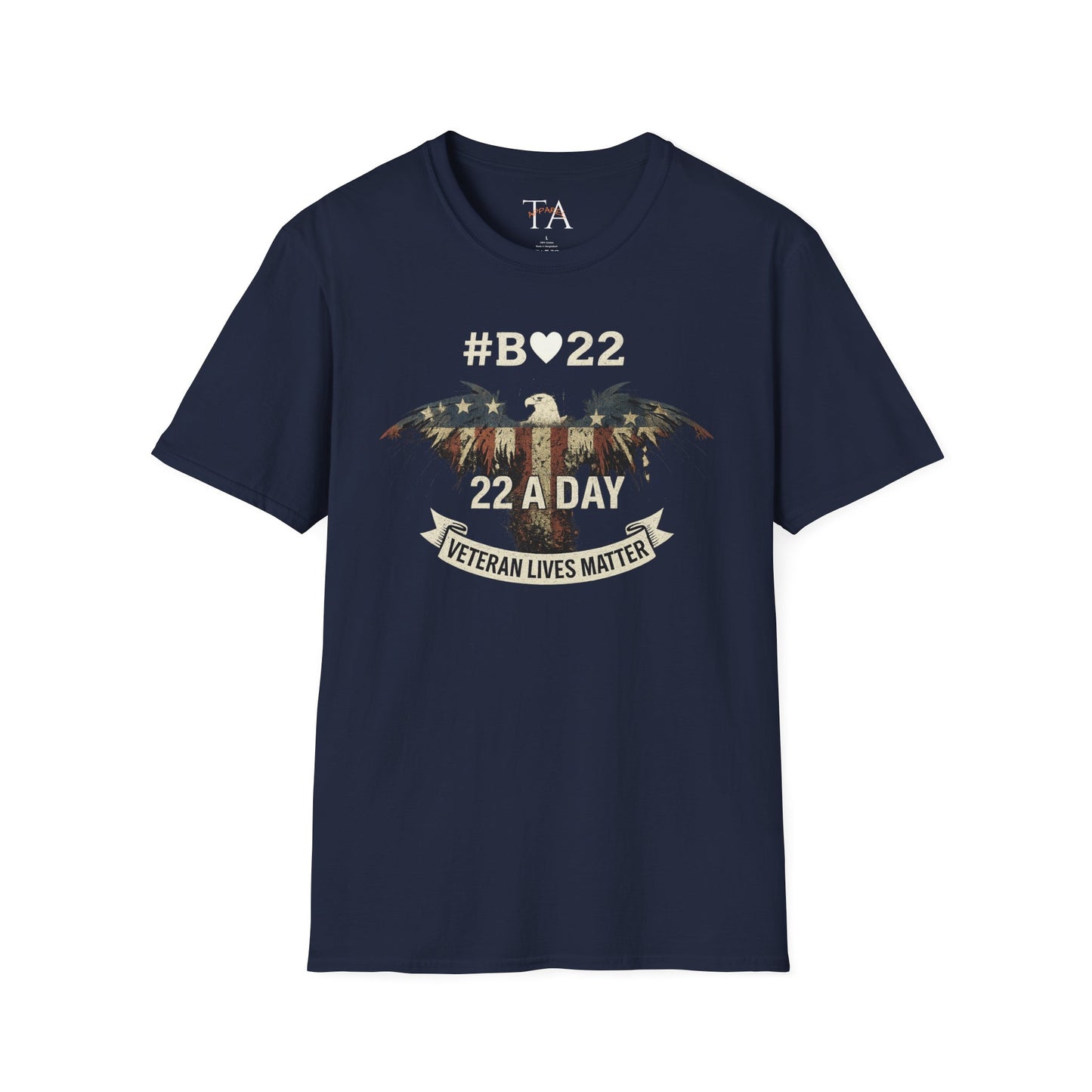 #B🤍22 Veteran Lives Matter T-Shirt
