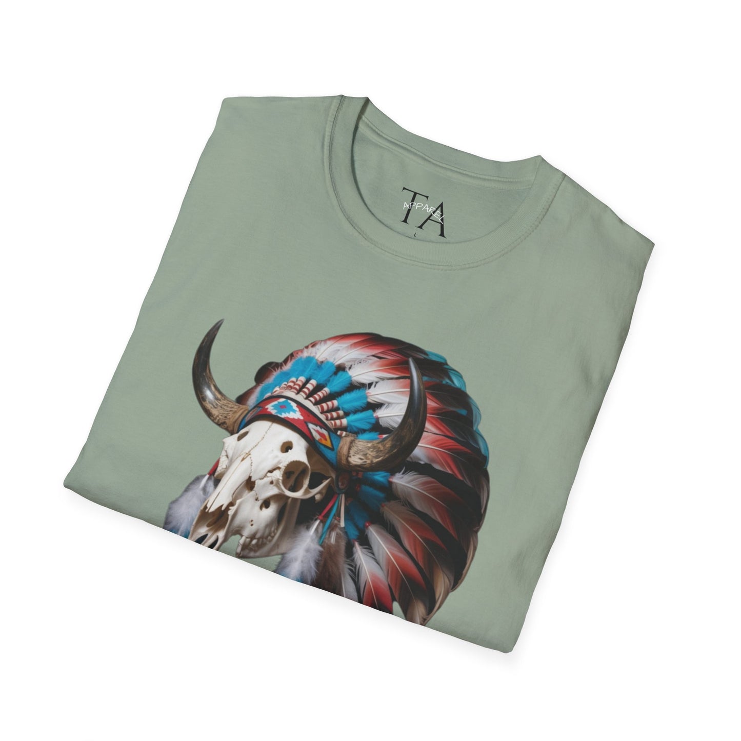 Native American Tribal Skull T-Shirt