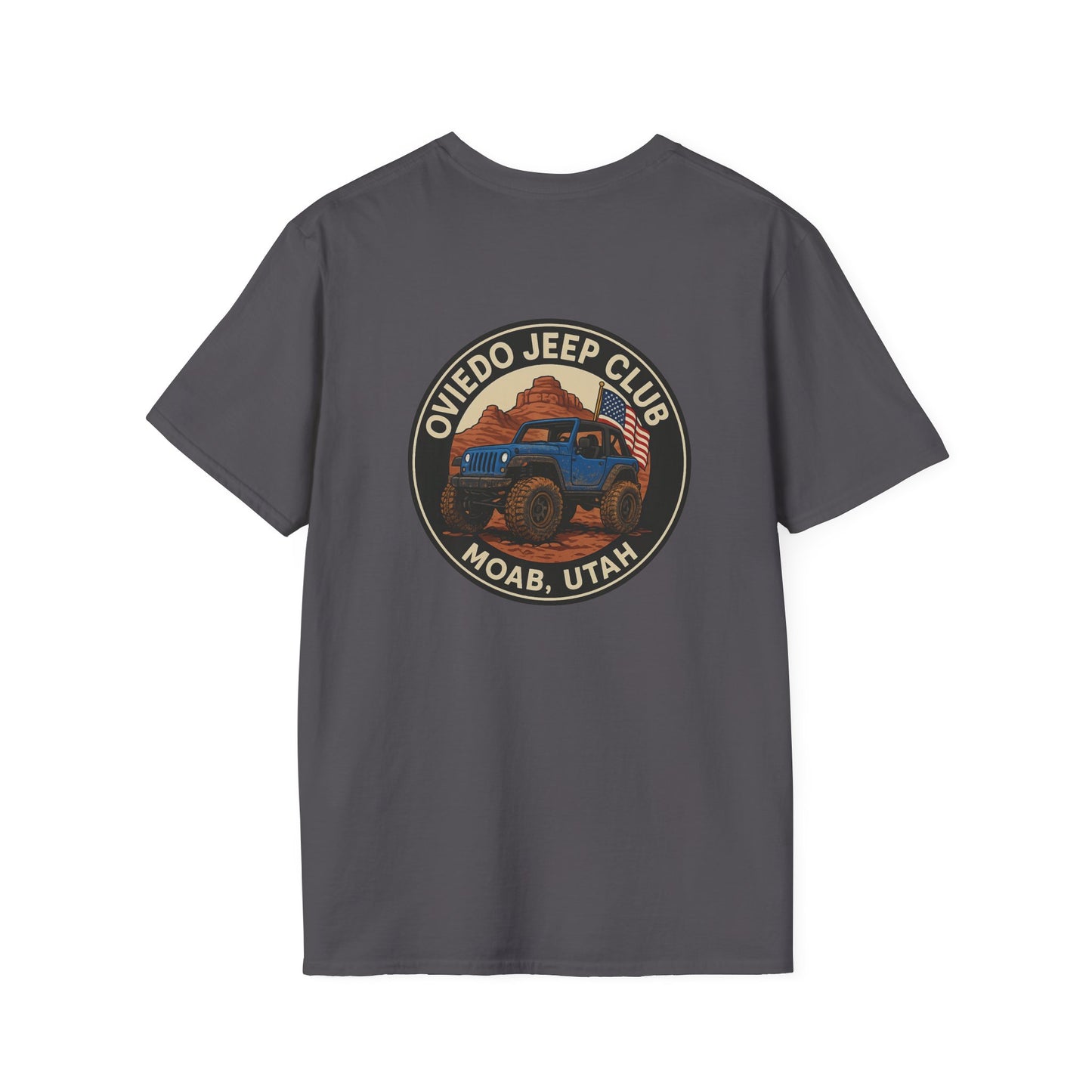 Oviedo Jeep Club Adventure Jeep Club Softstyle Unisex Tee