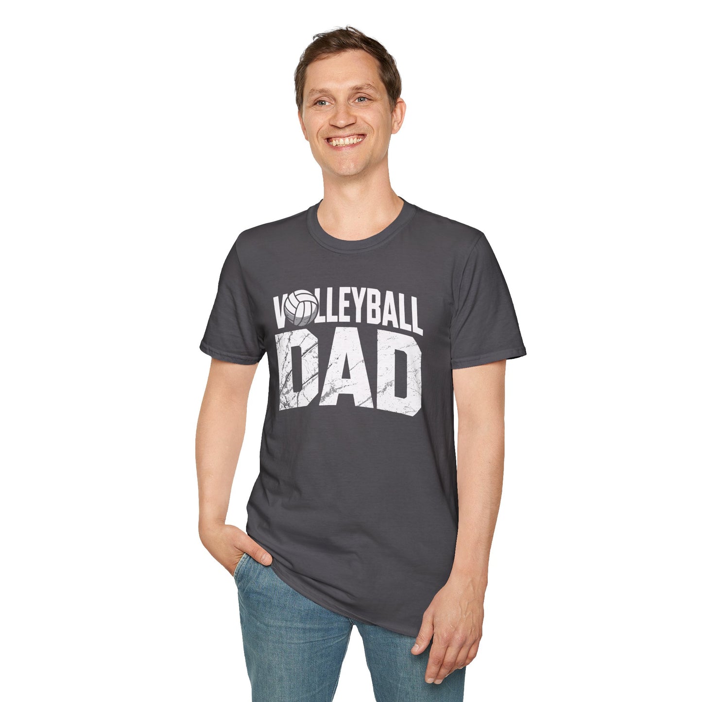 Volleyball Dad T-Shirt - Customizable