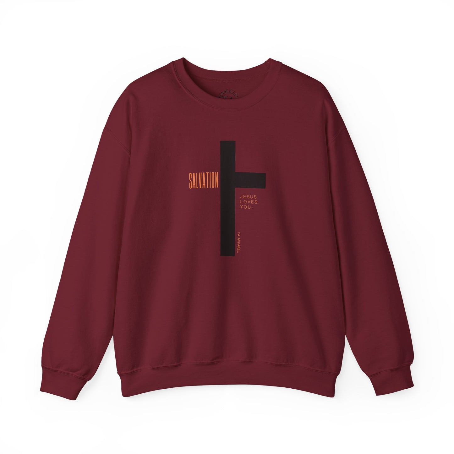 Faith Inspired Salvation Cross Sweatshirt