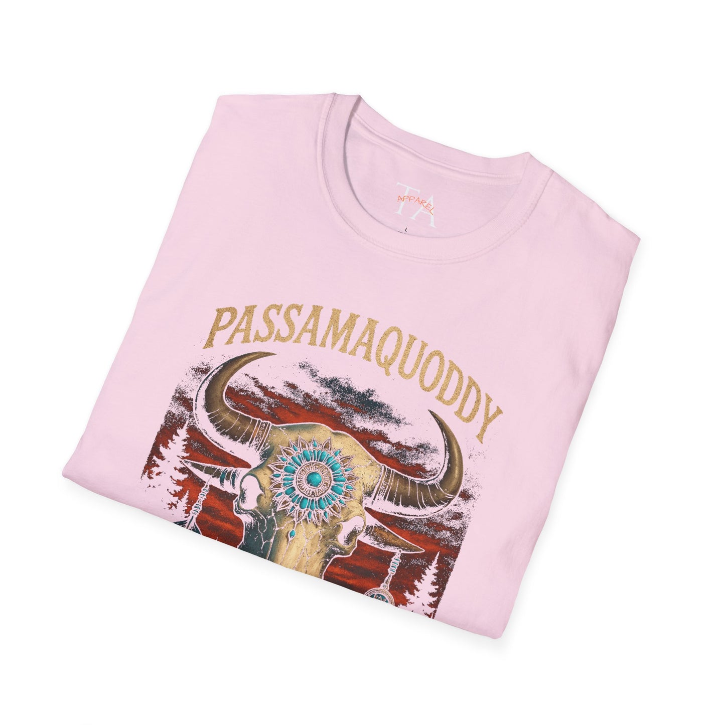 Tribal Graphic T-Shirt - Passamaquoddy Tribe Design3, Gift for Adventurers
