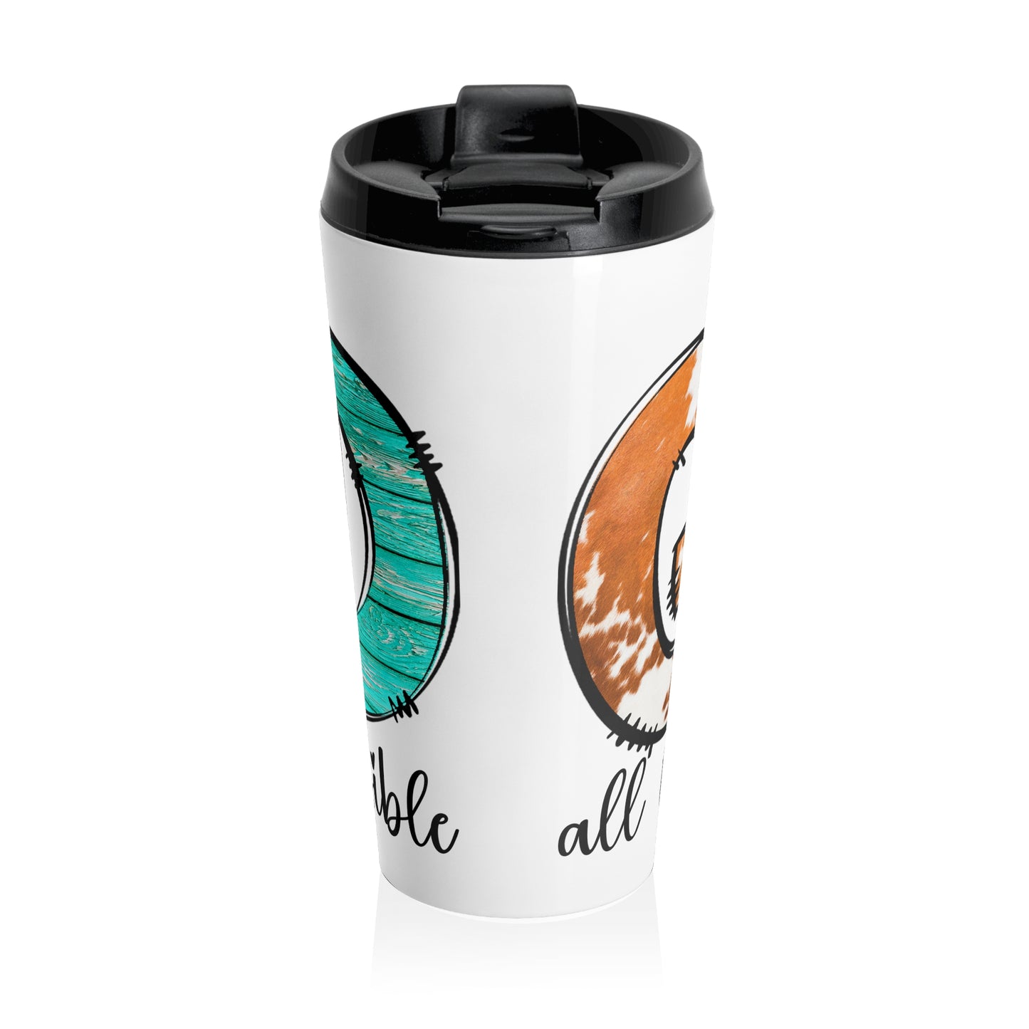 Travel Mug with Inspirational Designs