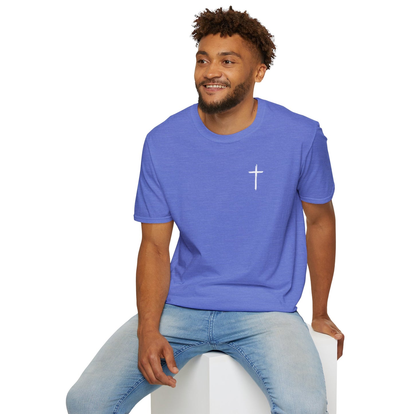 Faith-Inspired T-Shirt with Isaiah 41:10 Design - Customizable
