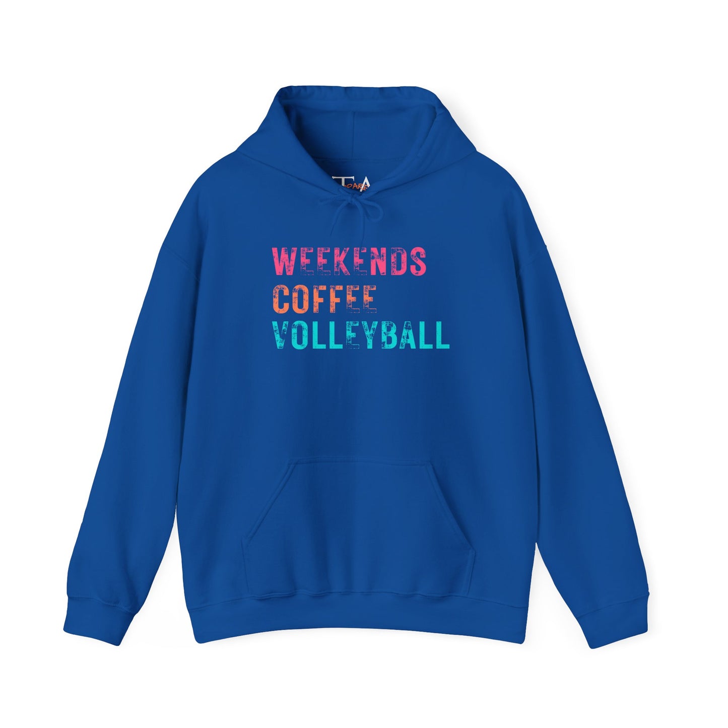 Weekend Vibes Hoodie - Unisex Pullover Sweatshirt