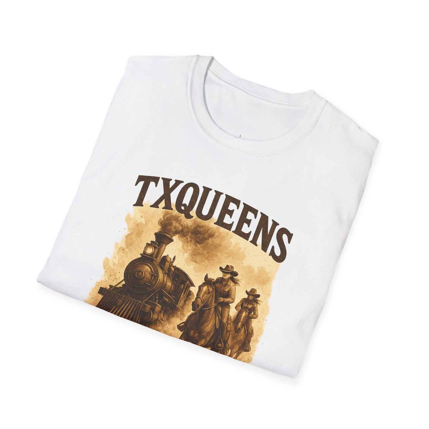 TXQUEENS Vintage Western Graphic Tee - Unisex T-Shirt