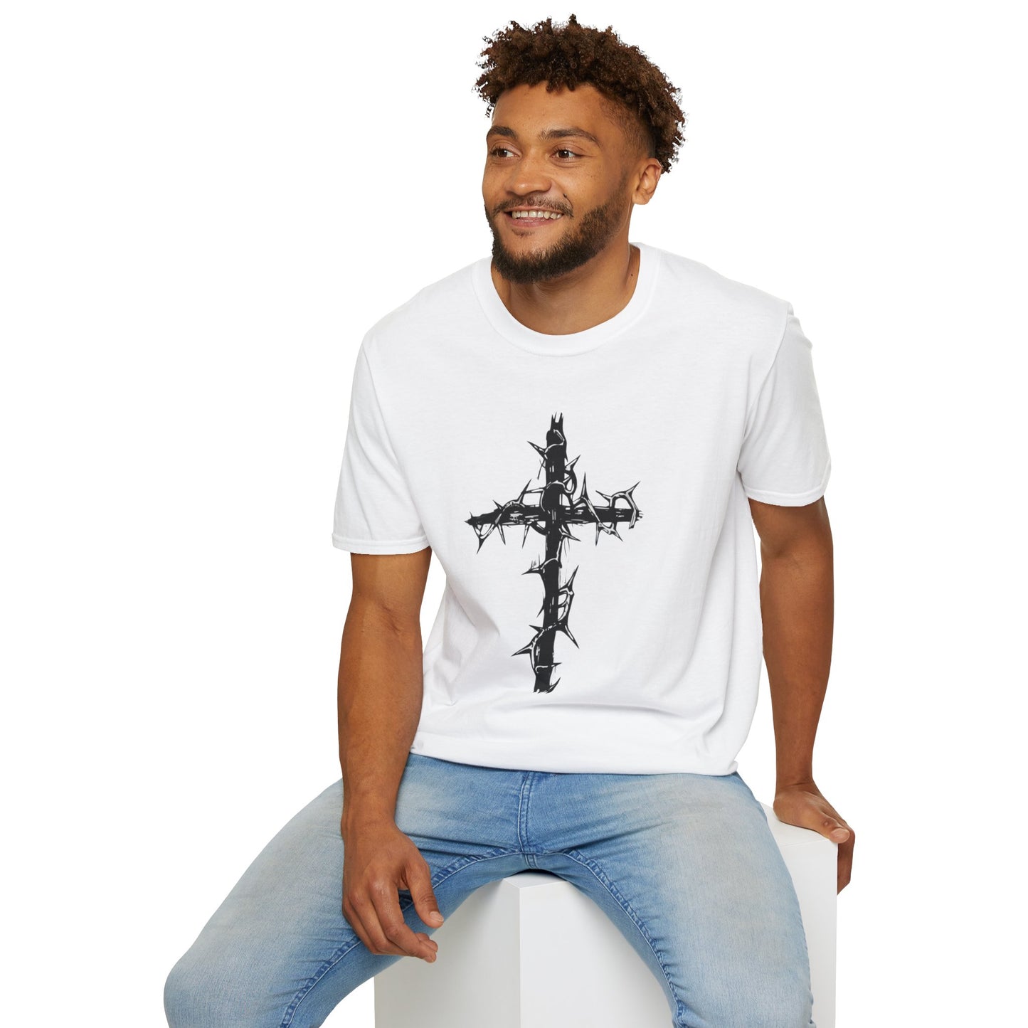 Faith Inspired Barbed Cross T-Shirt