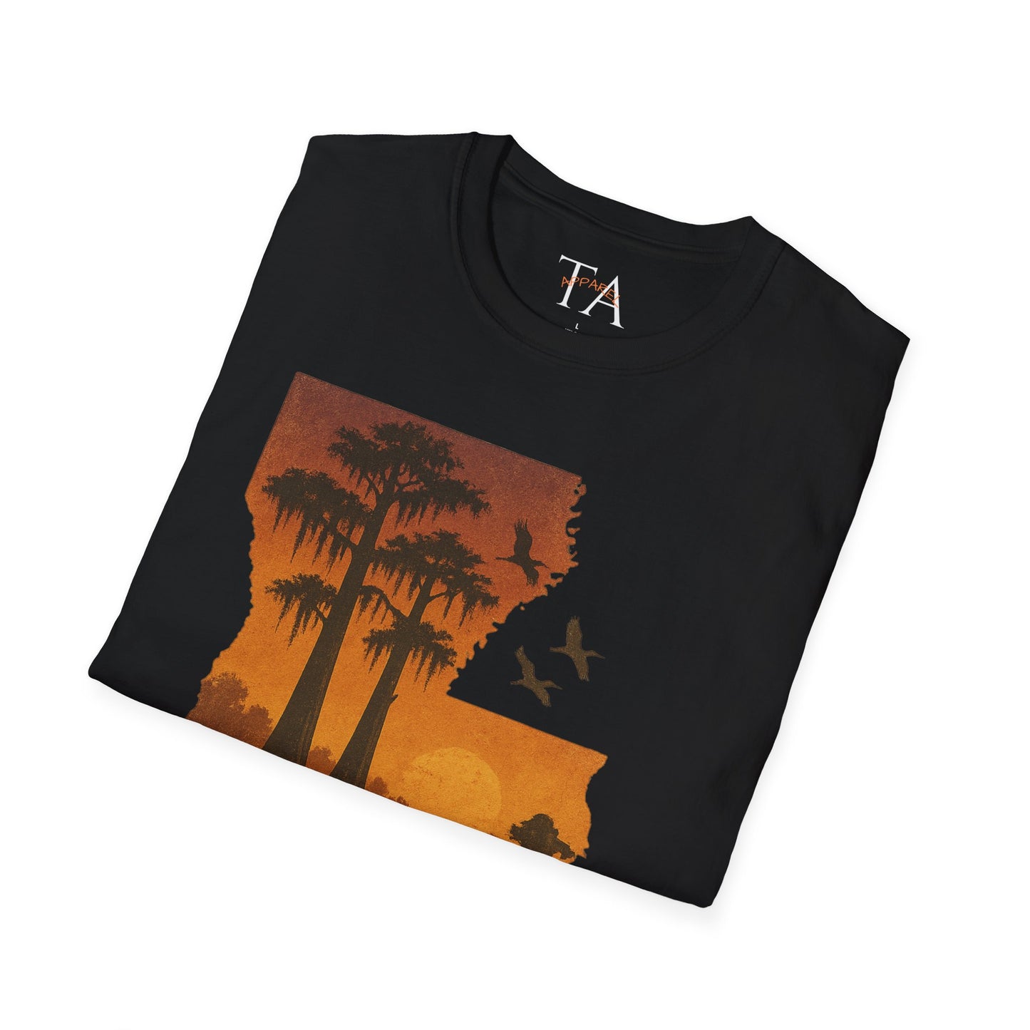 Louisiana Sunset T-Shirt, Unisex Beach Tee, Summer Vacation Shirt, Nature Lover Gift, Outdoor Adventure Apparel