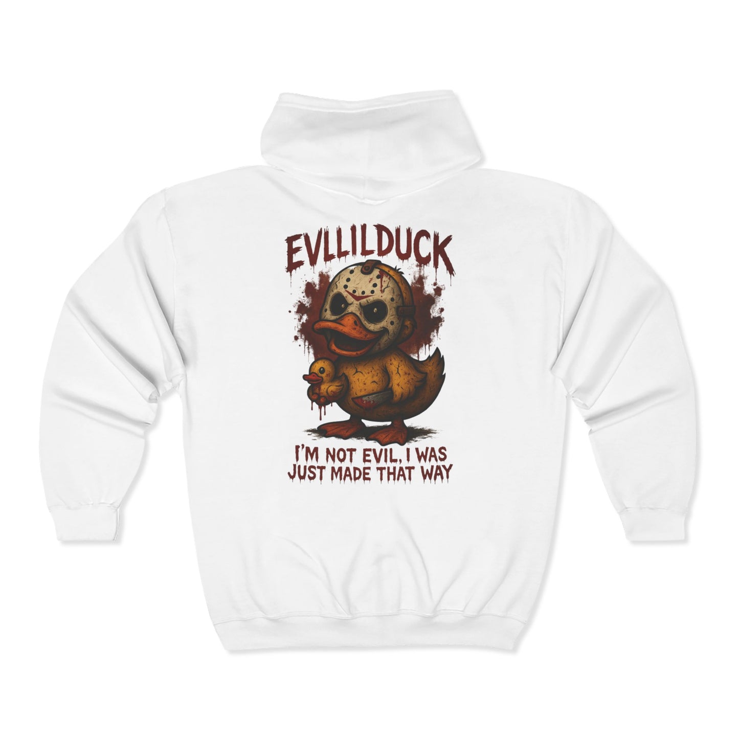 Evllilduck Unisex Hoodie | Funny Halloween Sweatshirt