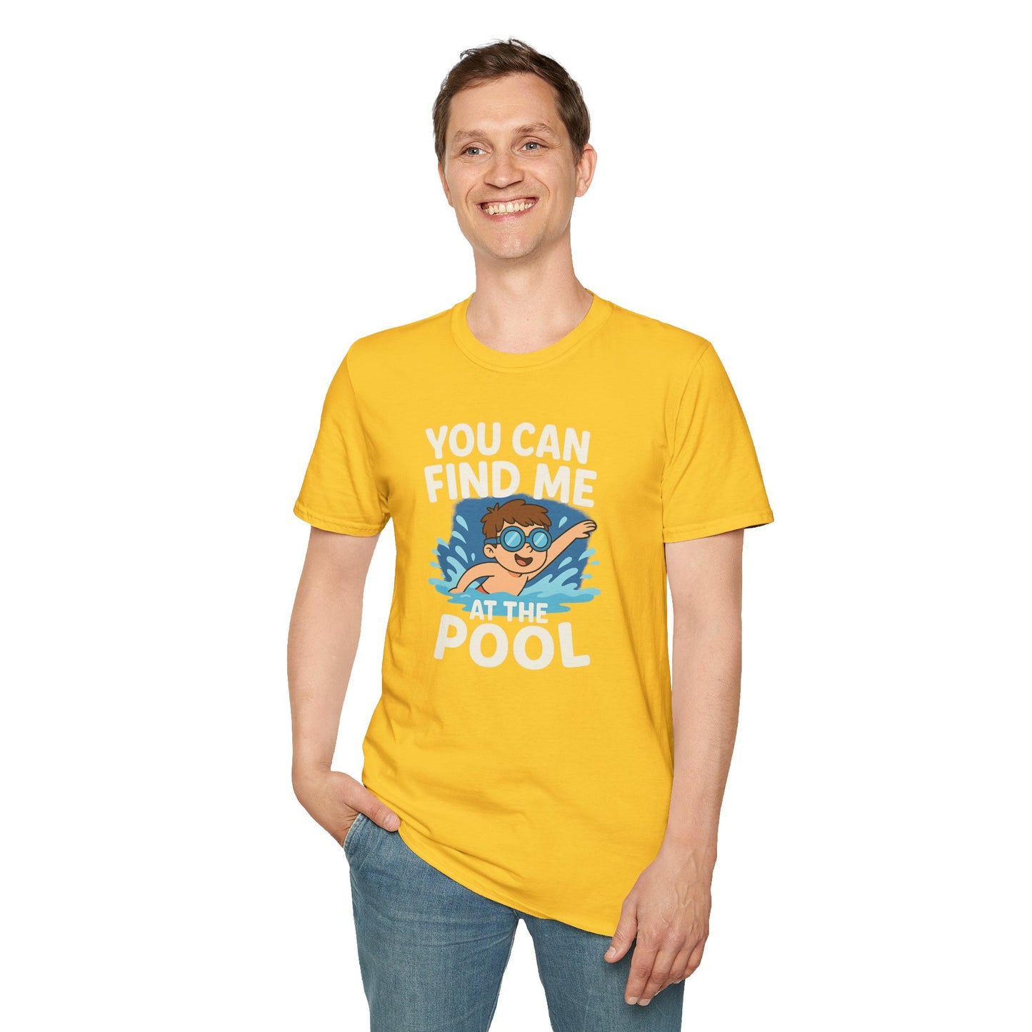 Kids Summer Pool Tee, Fun Tee for Boys, Kids Fashion, Summer Apparel, Pool Party Shirt, Swimwear Gift