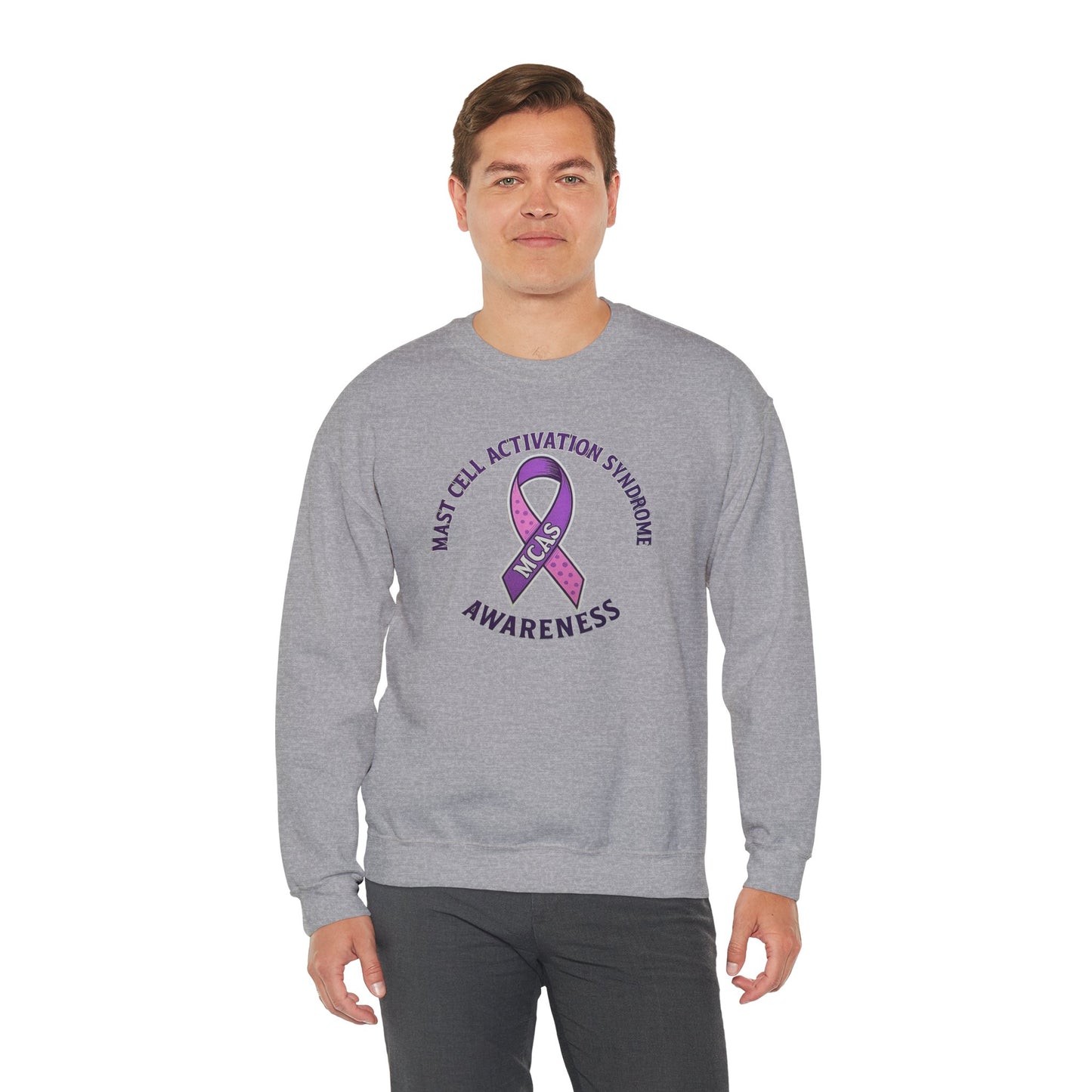 Mast Cell Activation Syndrome Awareness Crewneck Sweatshirt