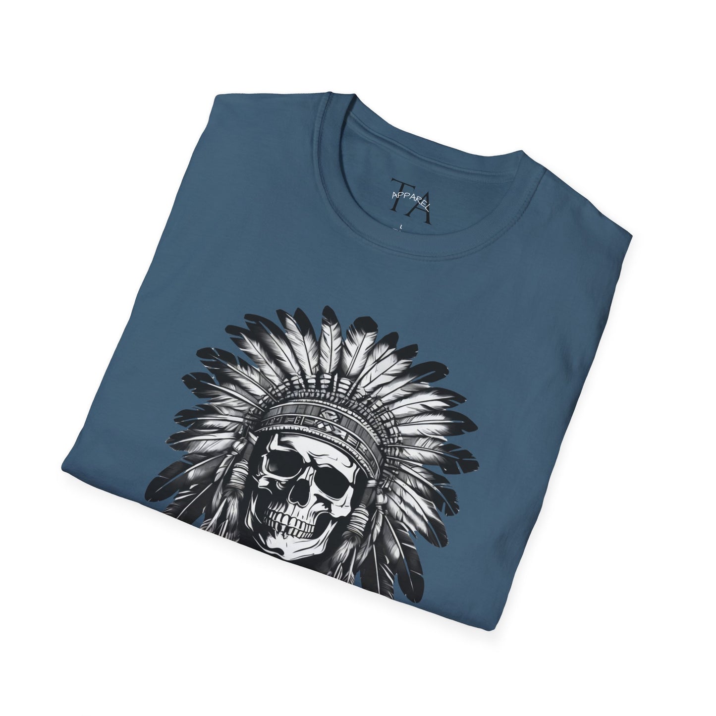 Native American Skull Graphic Unisex T-Shirt