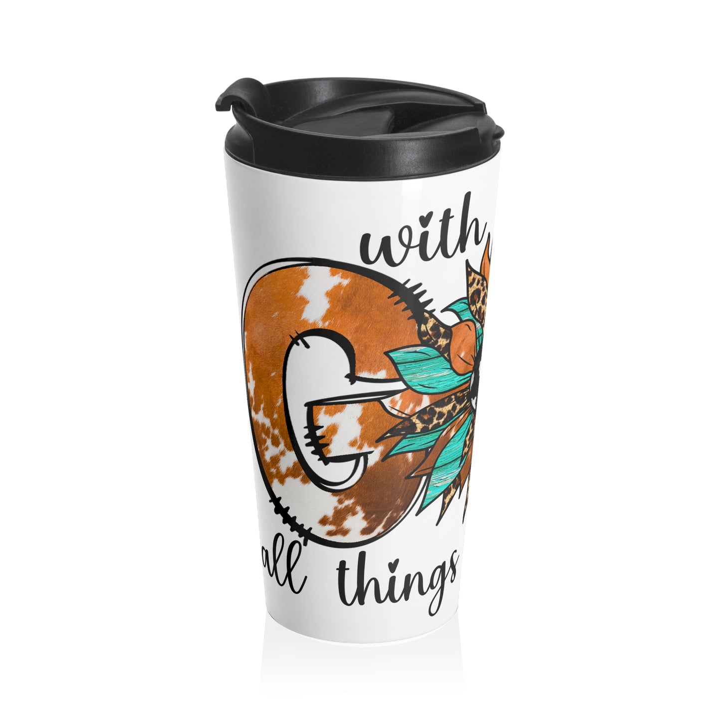 Travel Mug with Inspirational Designs