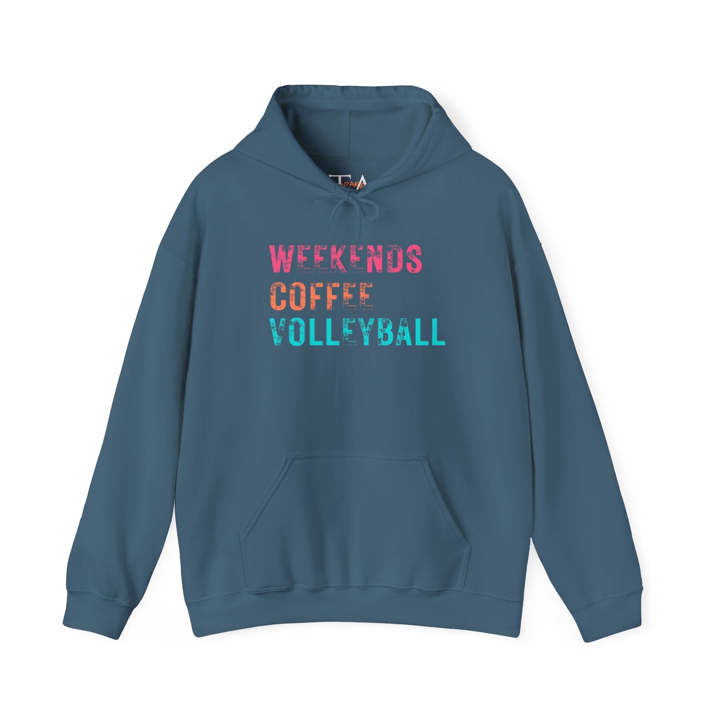 Weekend Vibes Hoodie - Unisex Pullover Sweatshirt