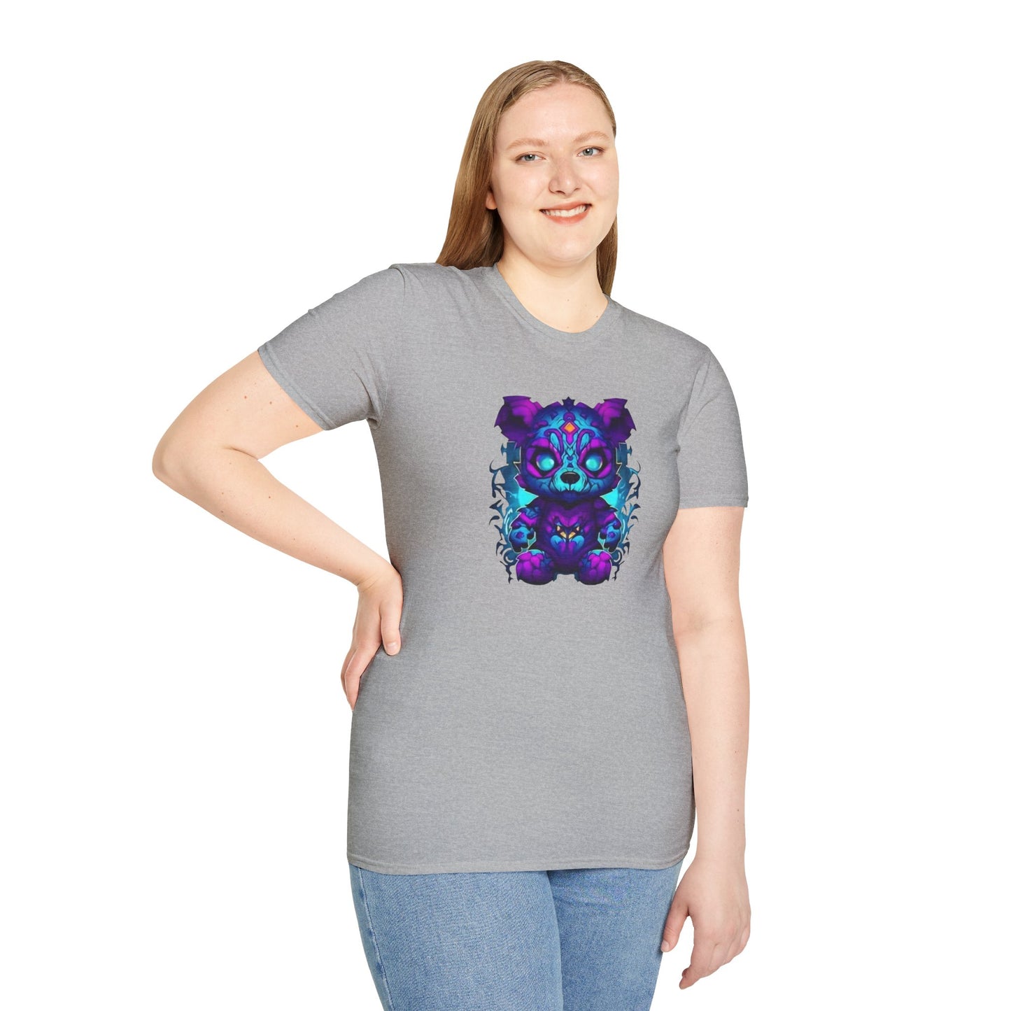 Unisex Colorful Bear T-Shirt