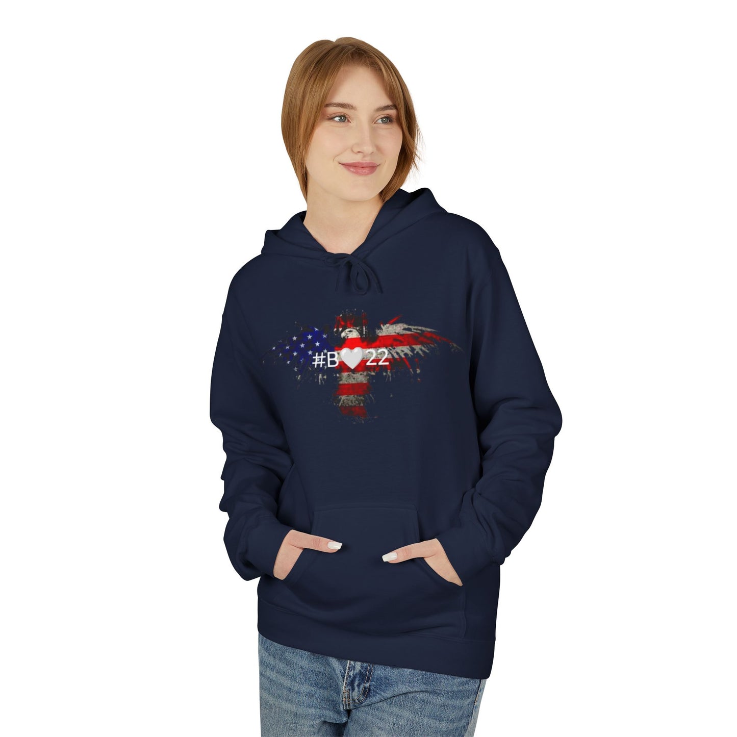 #B🤍22 Veterans Lives Matter Unisex - Fleece Hoodie