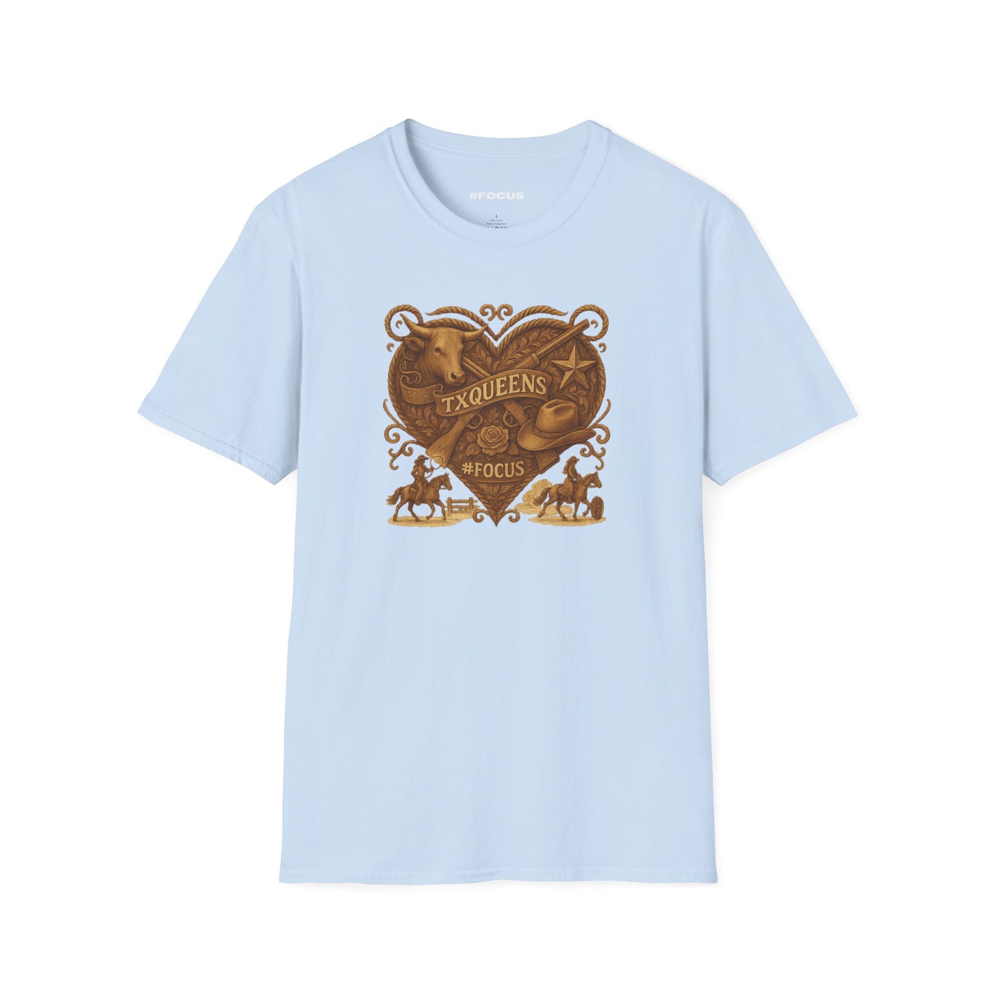 Texas Queens Graphic Tee | Soft Unisex T-Shirt, Trendy Shirt for Women, Cute Gift for Queens, Birthday Celebration, Everyday Style. Women's