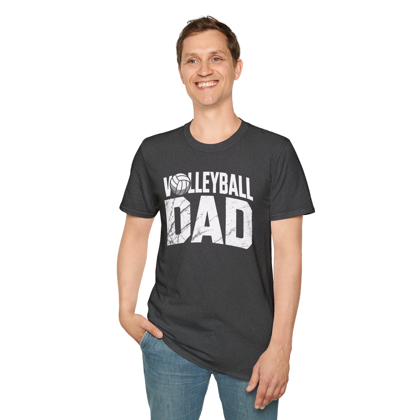 Volleyball Dad T-Shirt - Customizable