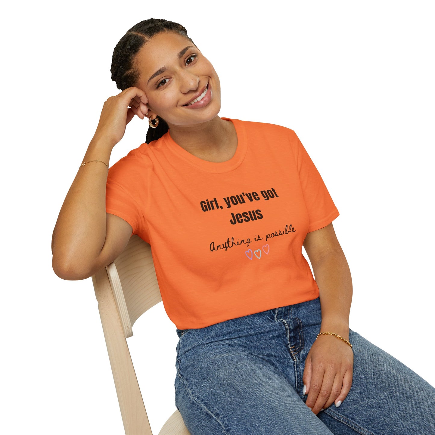 Faith Inspired Jesus T-Shirt Girl, You've got Jesus
