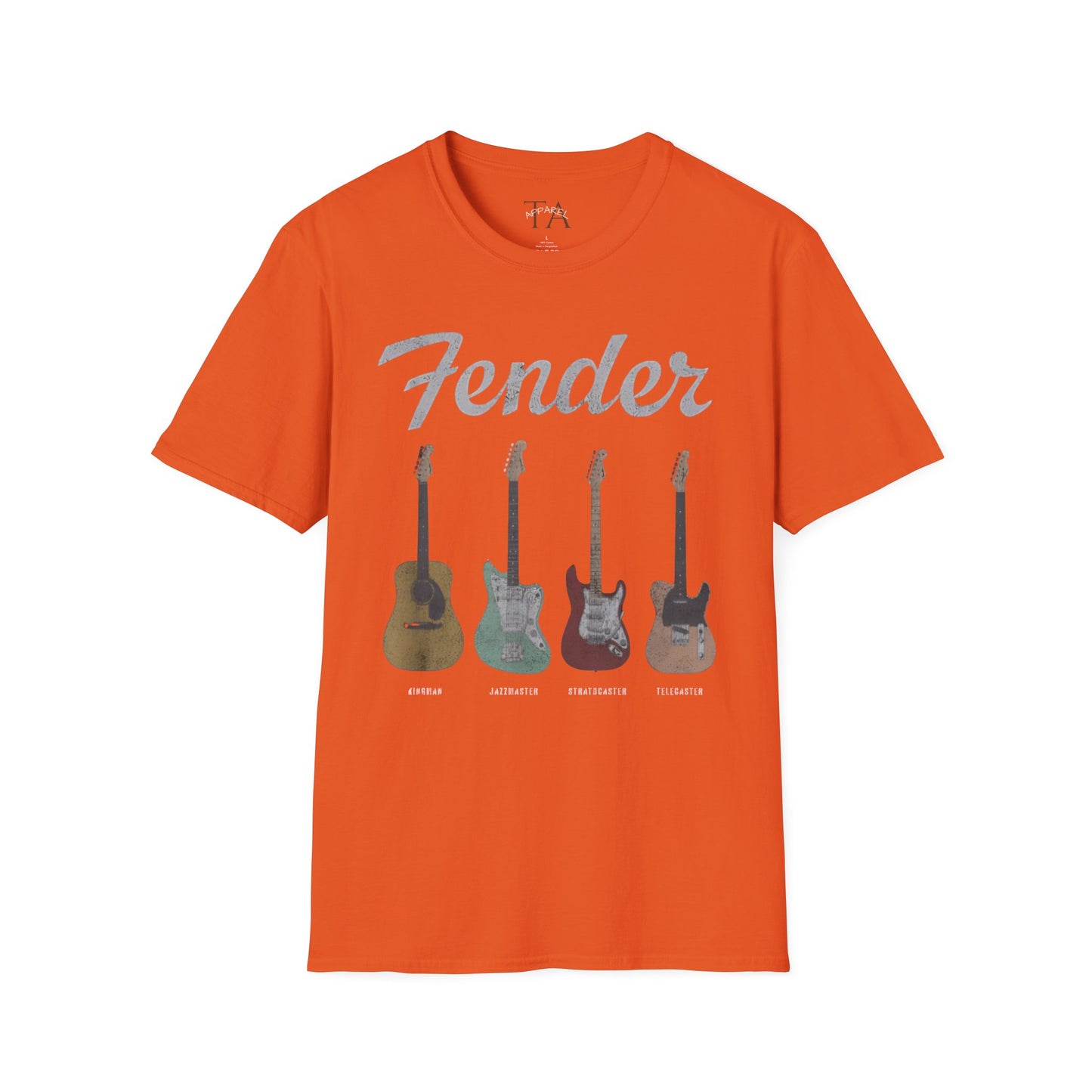 Guitar Lovers T-Shirt - Vintage Style Rock Band Tee