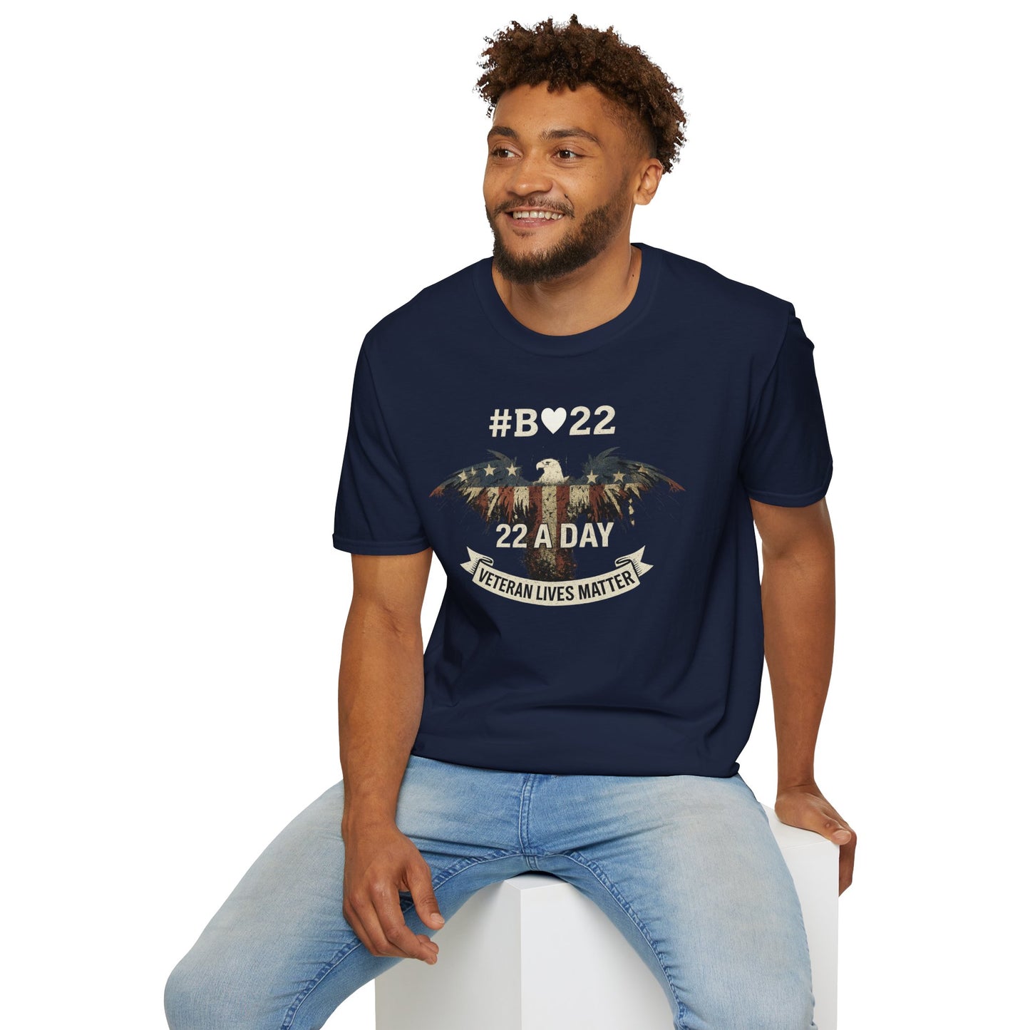 #B🤍22 Veteran Lives Matter T-Shirt