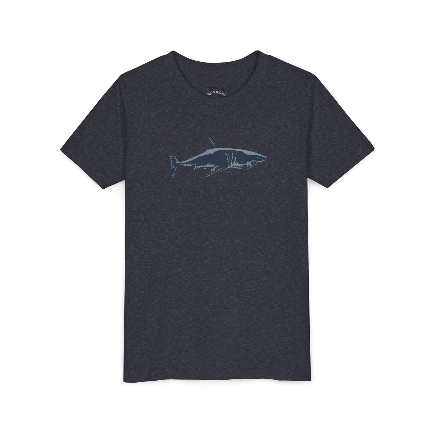 Kids Shark Youth Tee | Respect The Locals | Shark Lovers Shirt