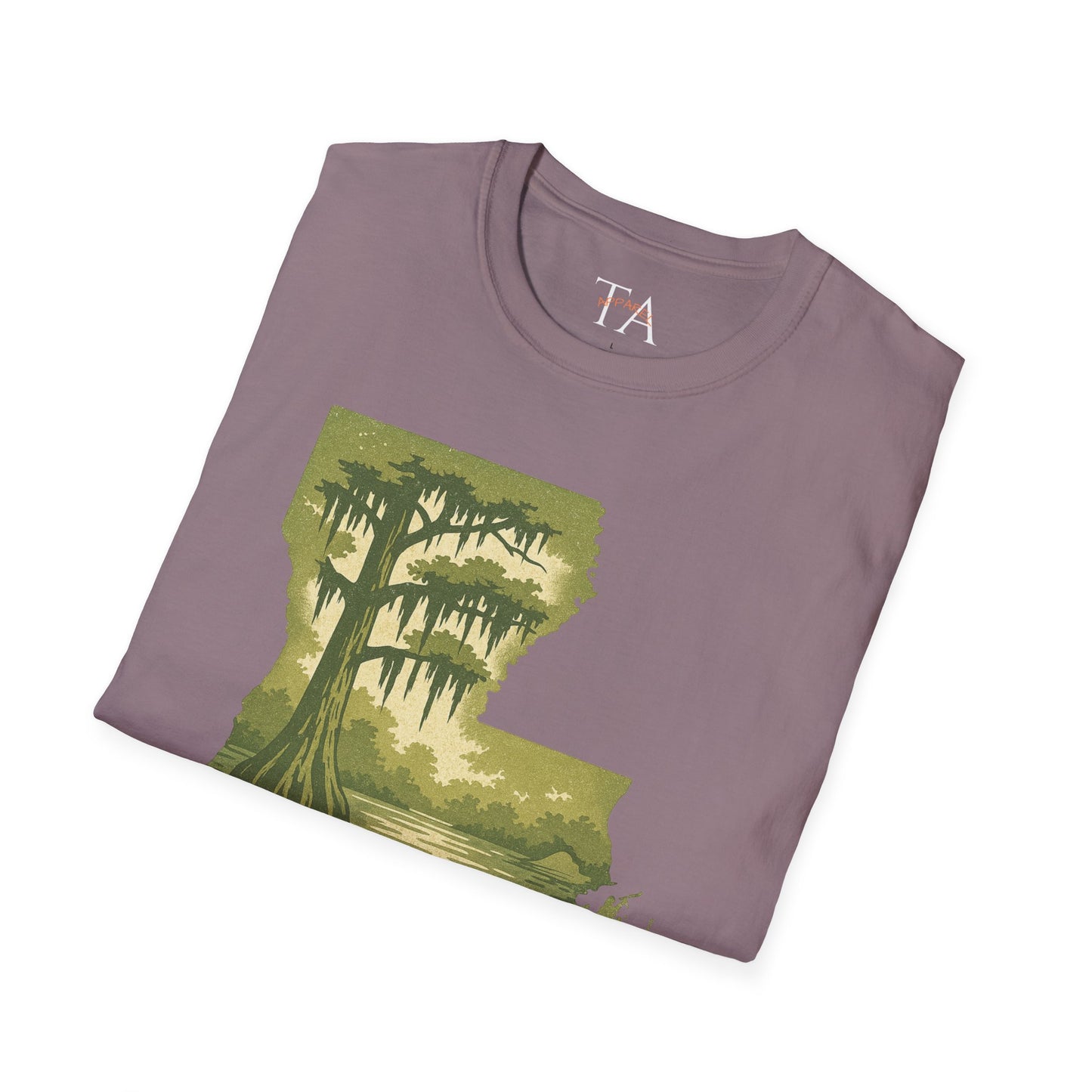 Louisiana Nature T-Shirt, Gift for Nature Lovers, Unisex Tee, Travel Souvenir, Outdoor Enthusiast Apparel, Urban Jungle Style