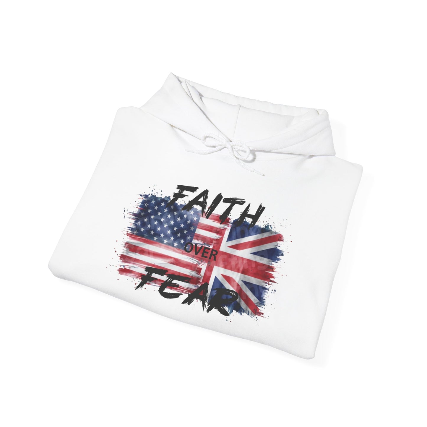 Faith over Fear USA UK Unisex Hoodie