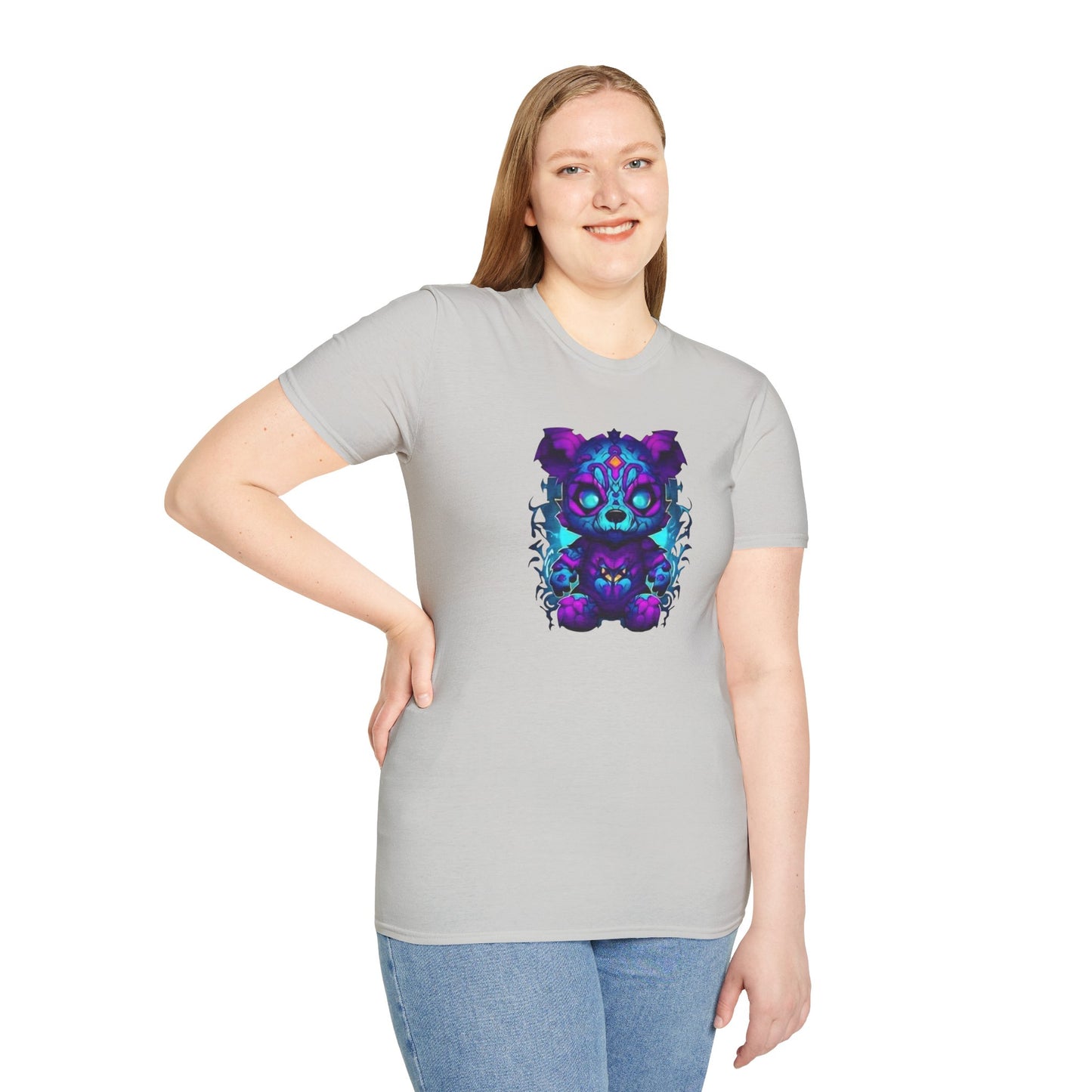 Unisex Colorful Bear T-Shirt