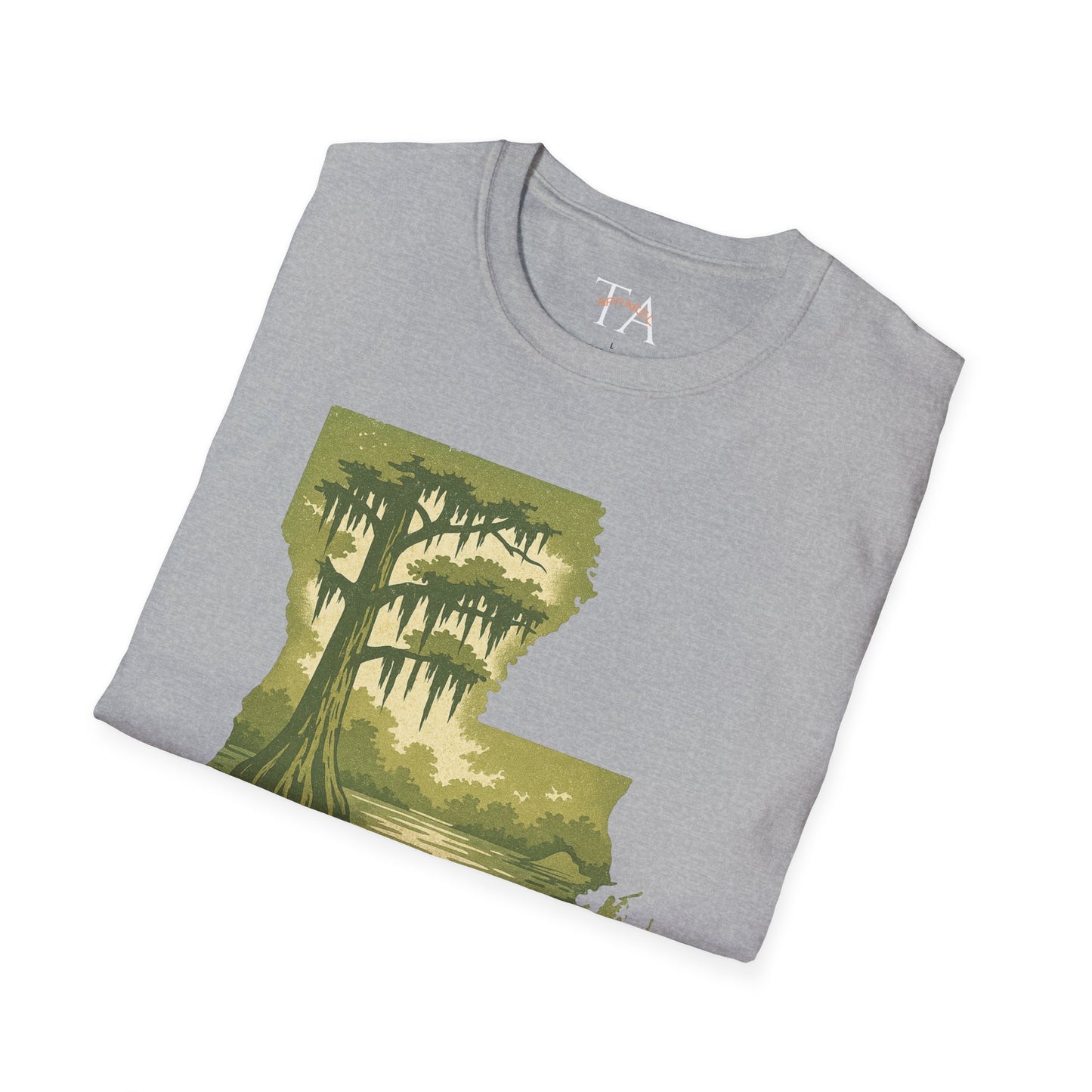 Louisiana Nature T-Shirt, Gift for Nature Lovers, Unisex Tee, Travel Souvenir, Outdoor Enthusiast Apparel, Urban Jungle Style