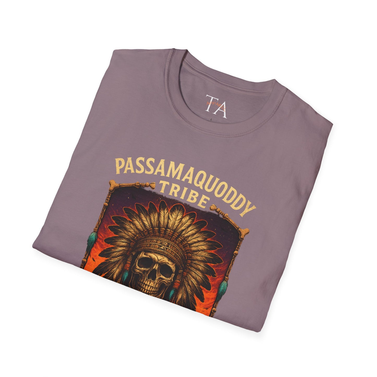 Tribal Graphic T-Shirt - Passamaquoddy Tribe Design4, Gift for Adventurers