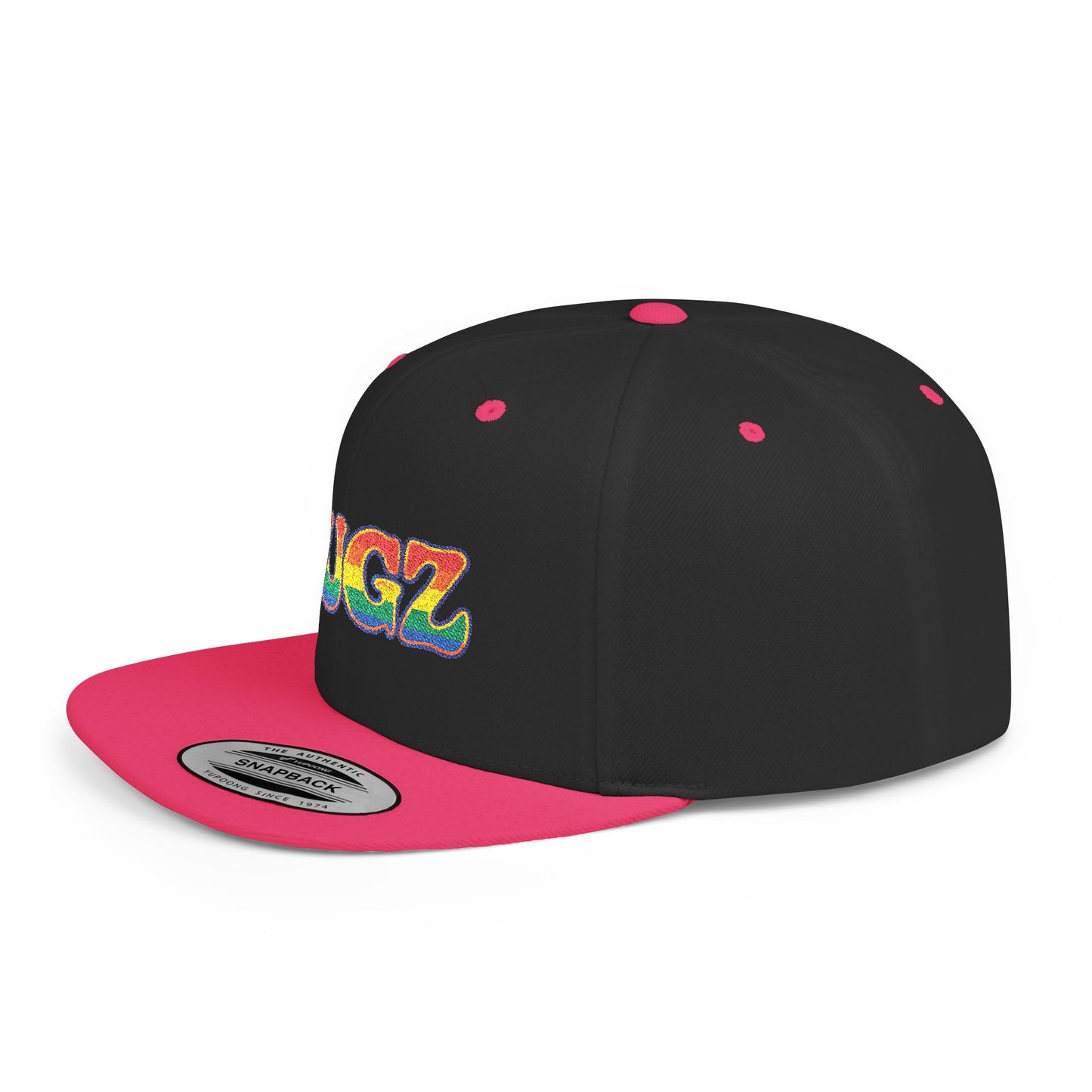 NUGZ Flat Bill Snapback | Trendy Festival Cap