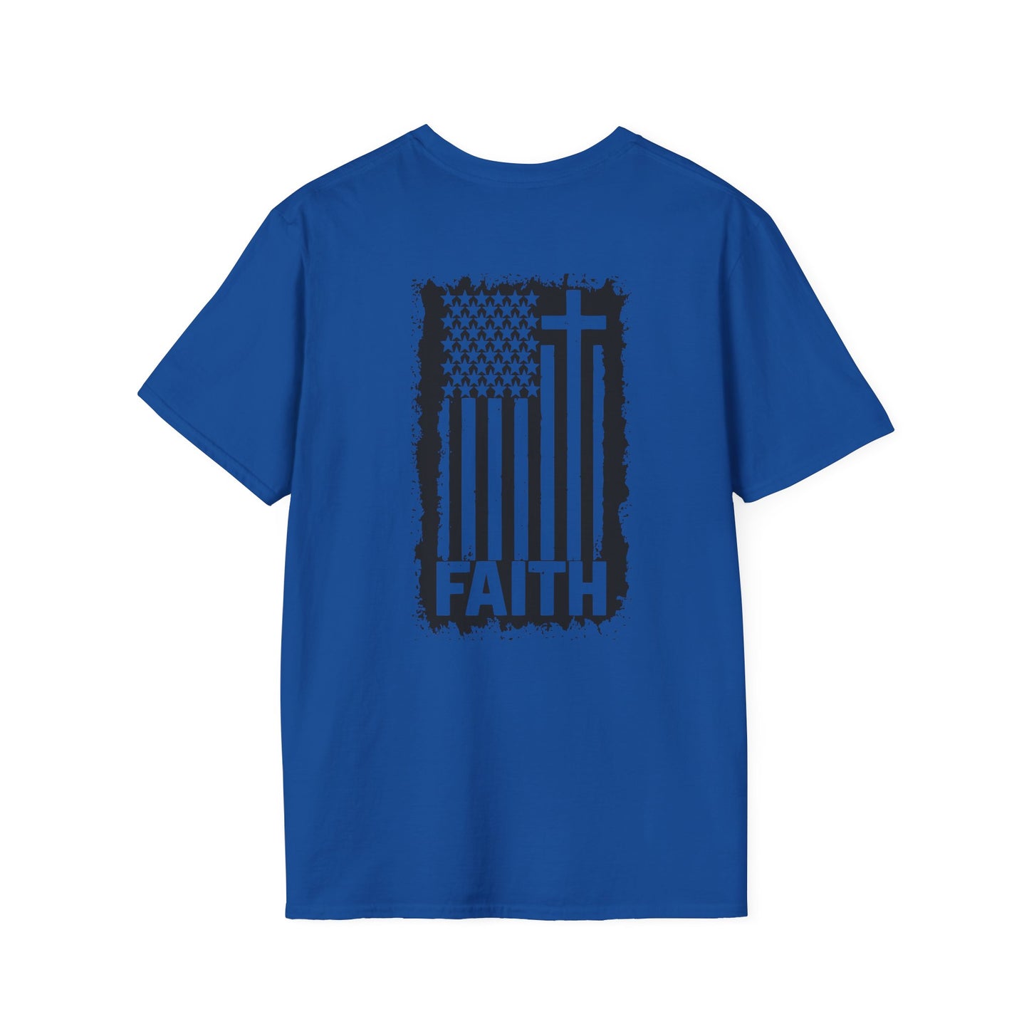 Faith-Inspired American Flag T-Shirt
