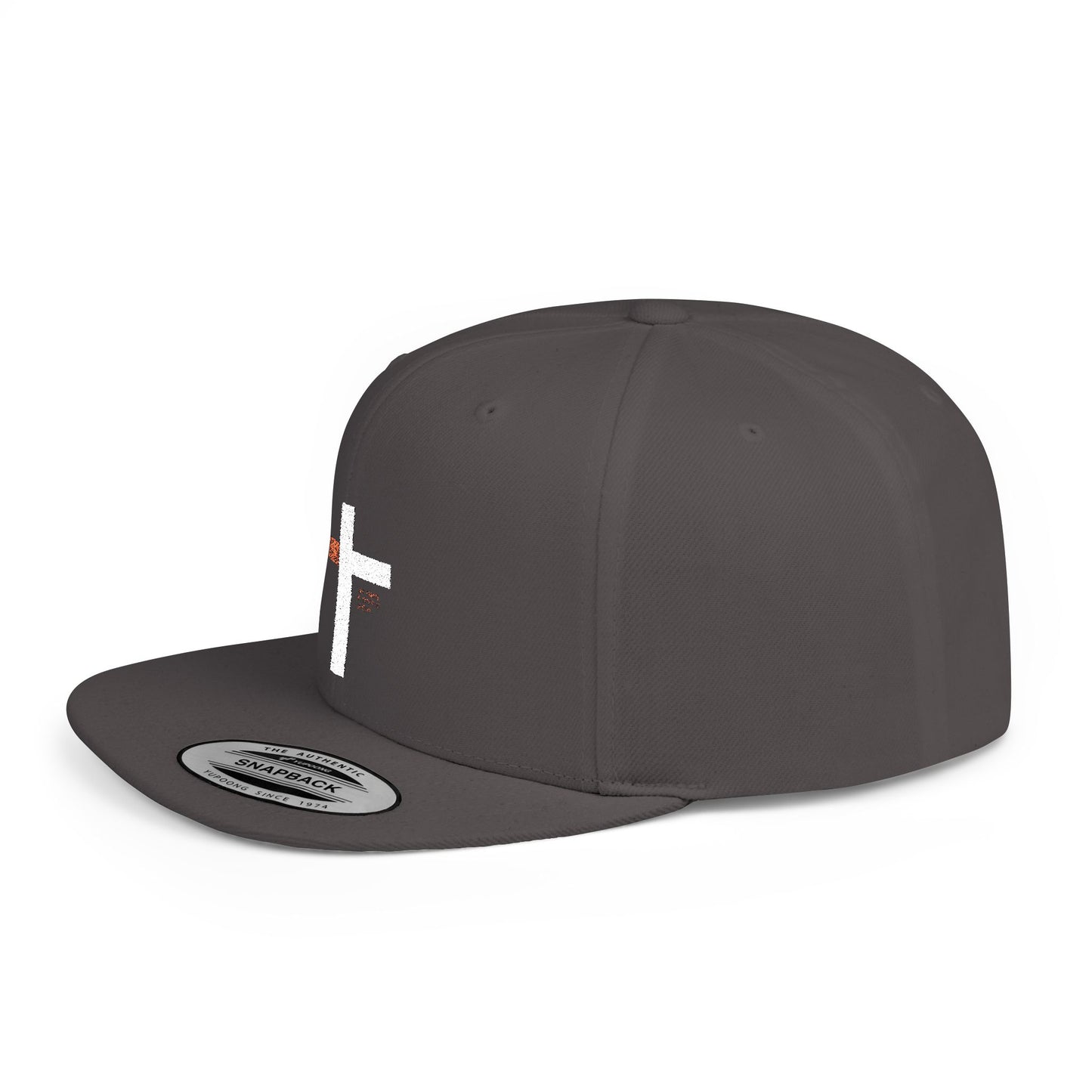 Snapback Hat with salvation cross