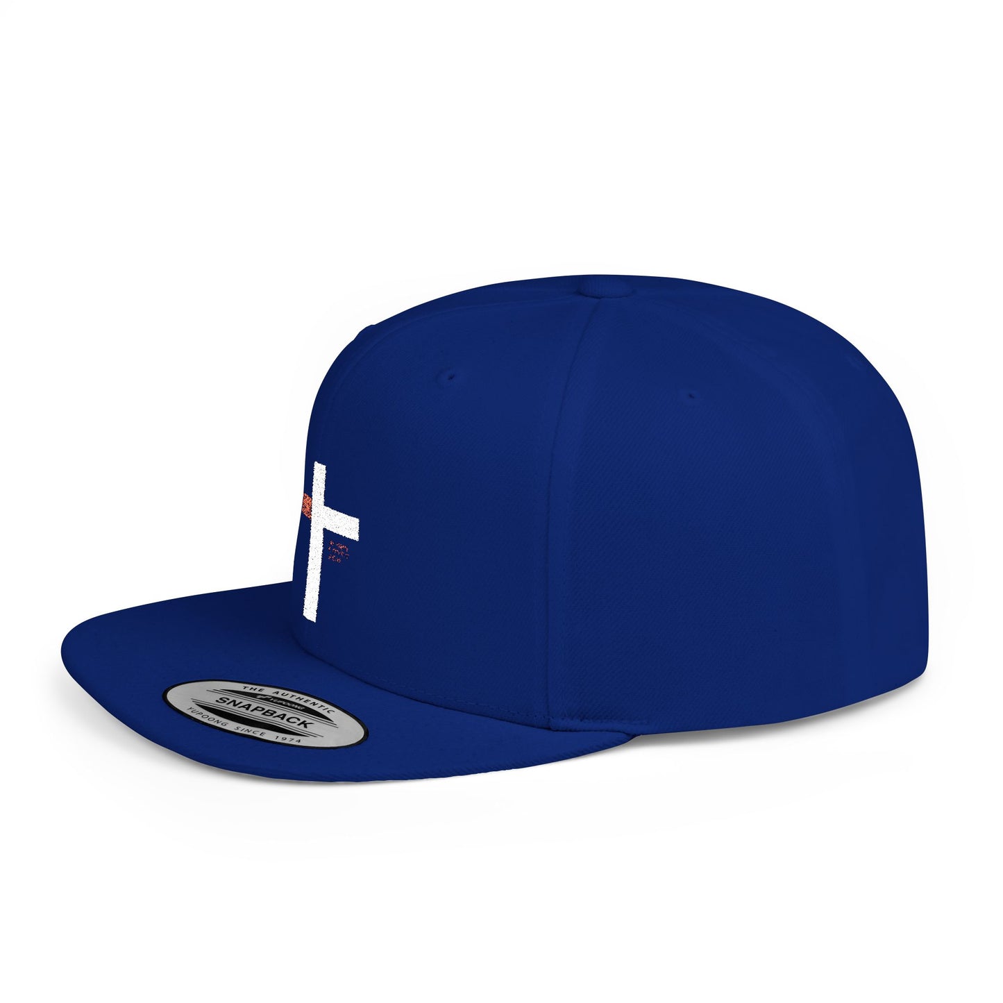 Snapback Hat with salvation cross