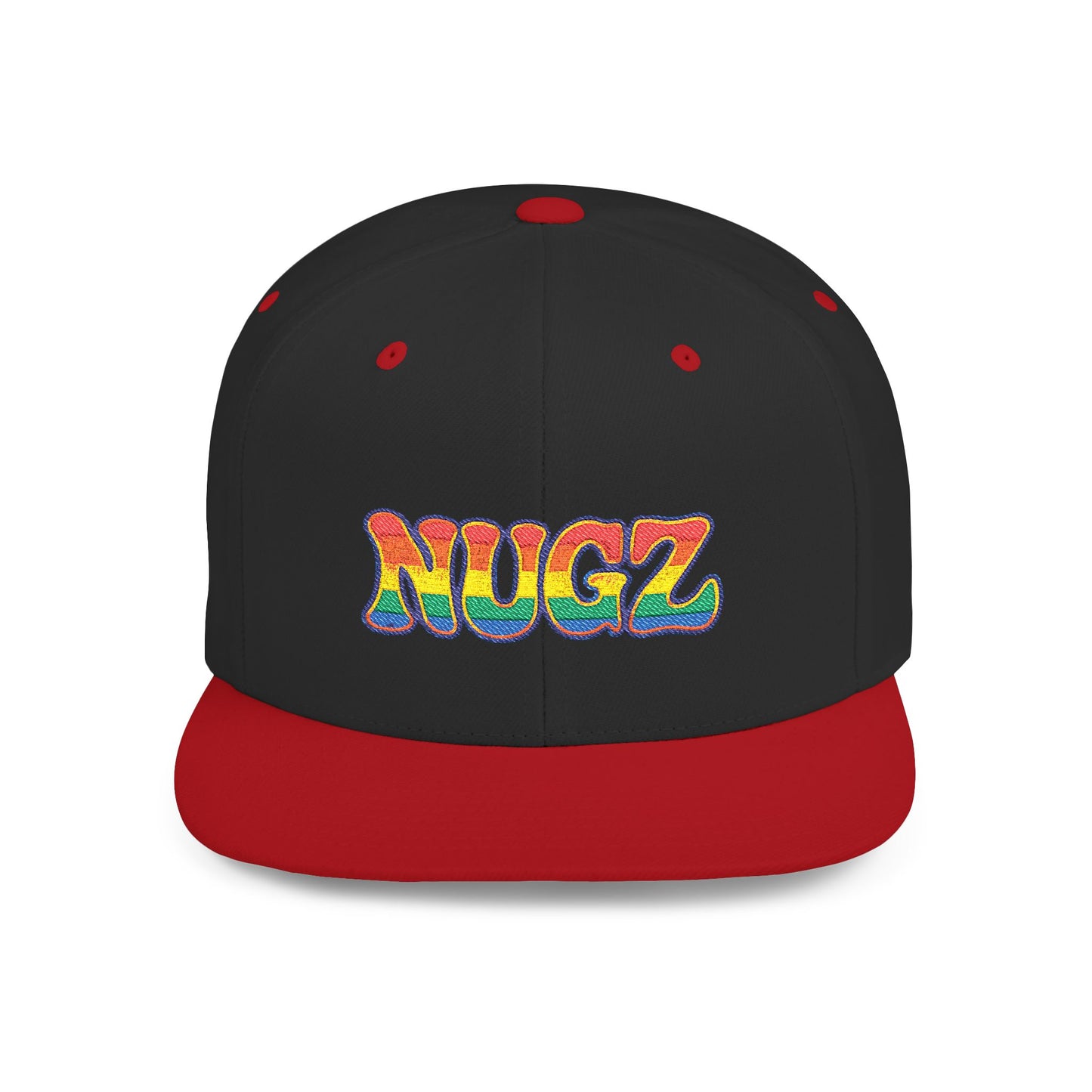 NUGZ Flat Bill Snapback | Trendy Festival Cap