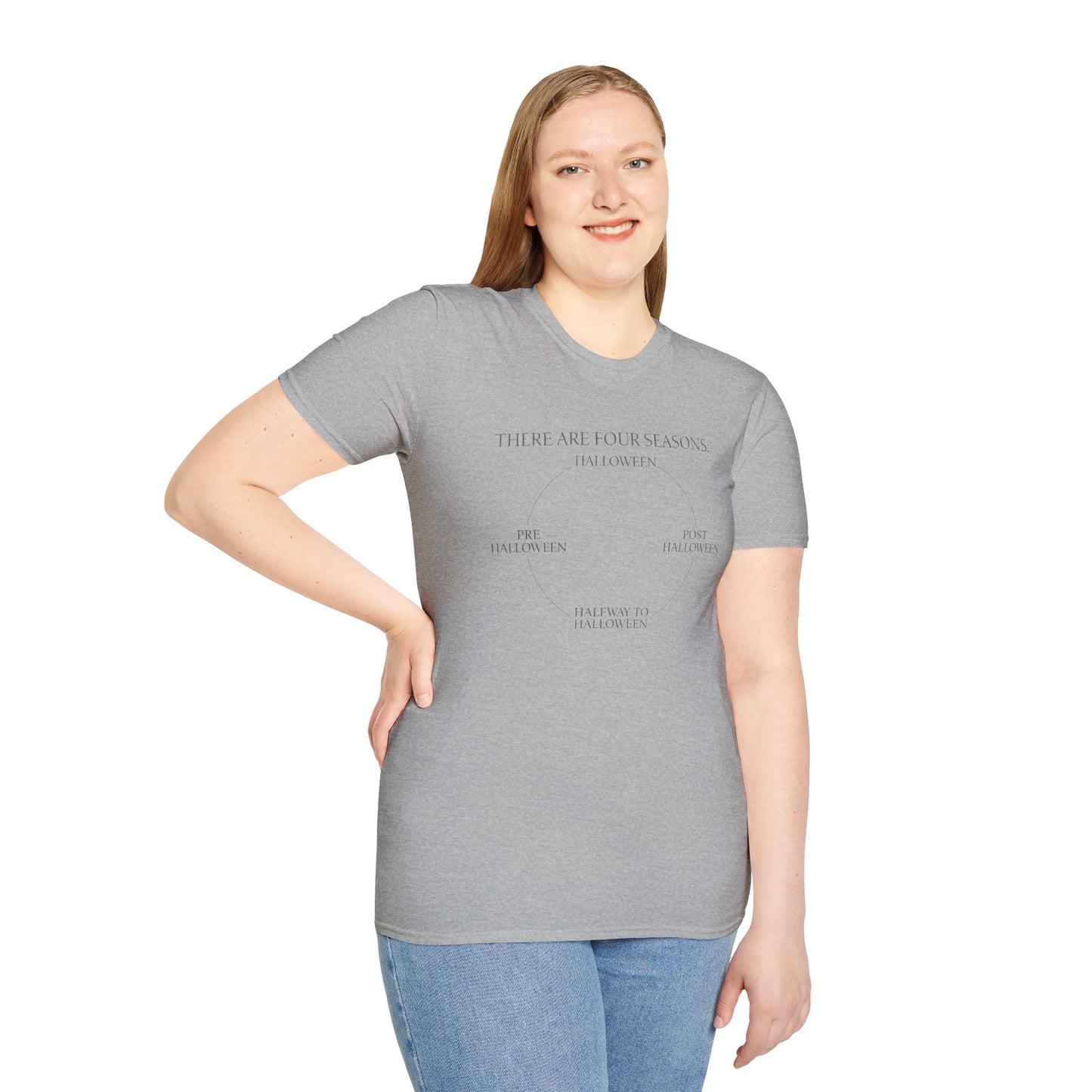 Halloween 4 Seasons Minimalist Unisex Tee