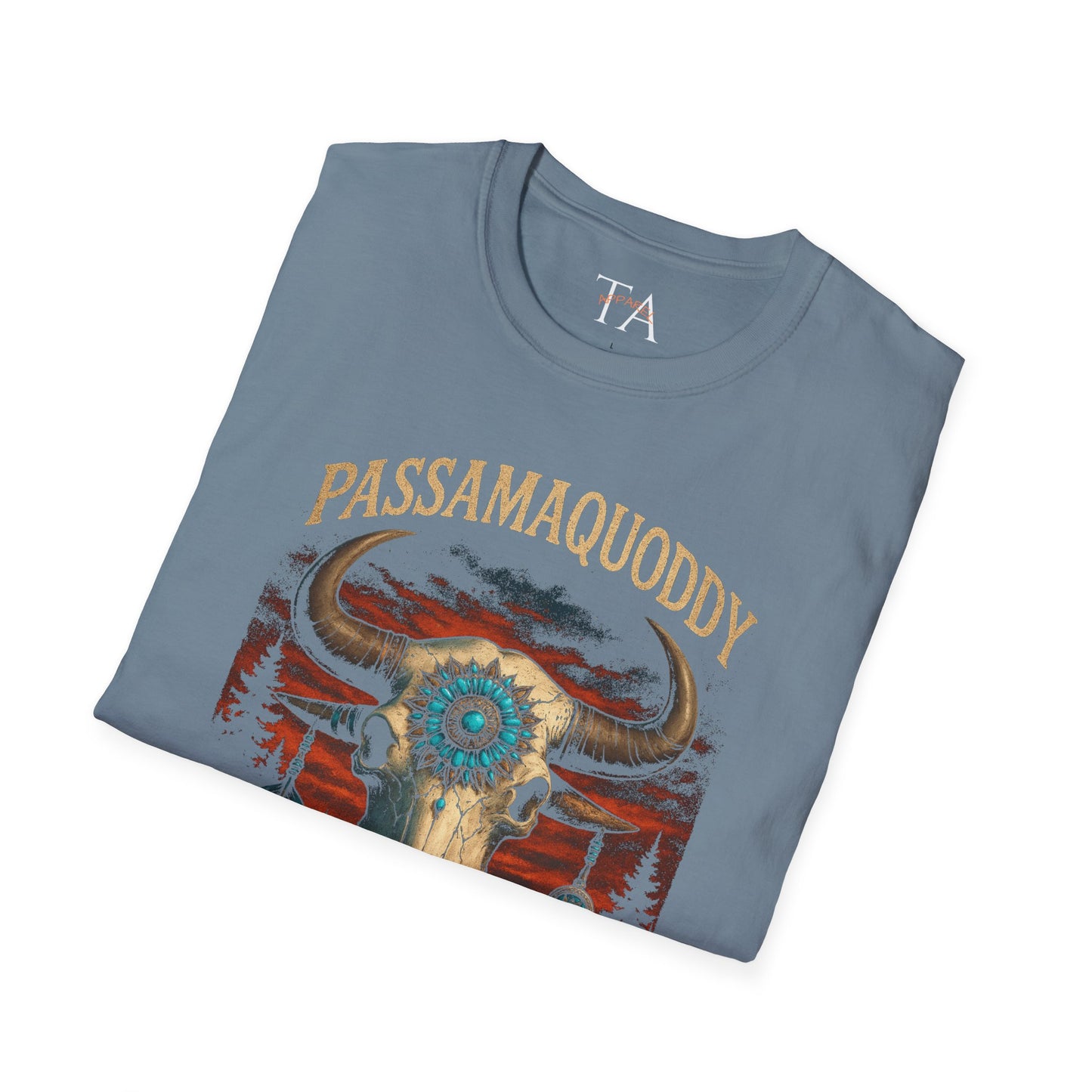 Tribal Graphic T-Shirt - Passamaquoddy Tribe Design3, Gift for Adventurers