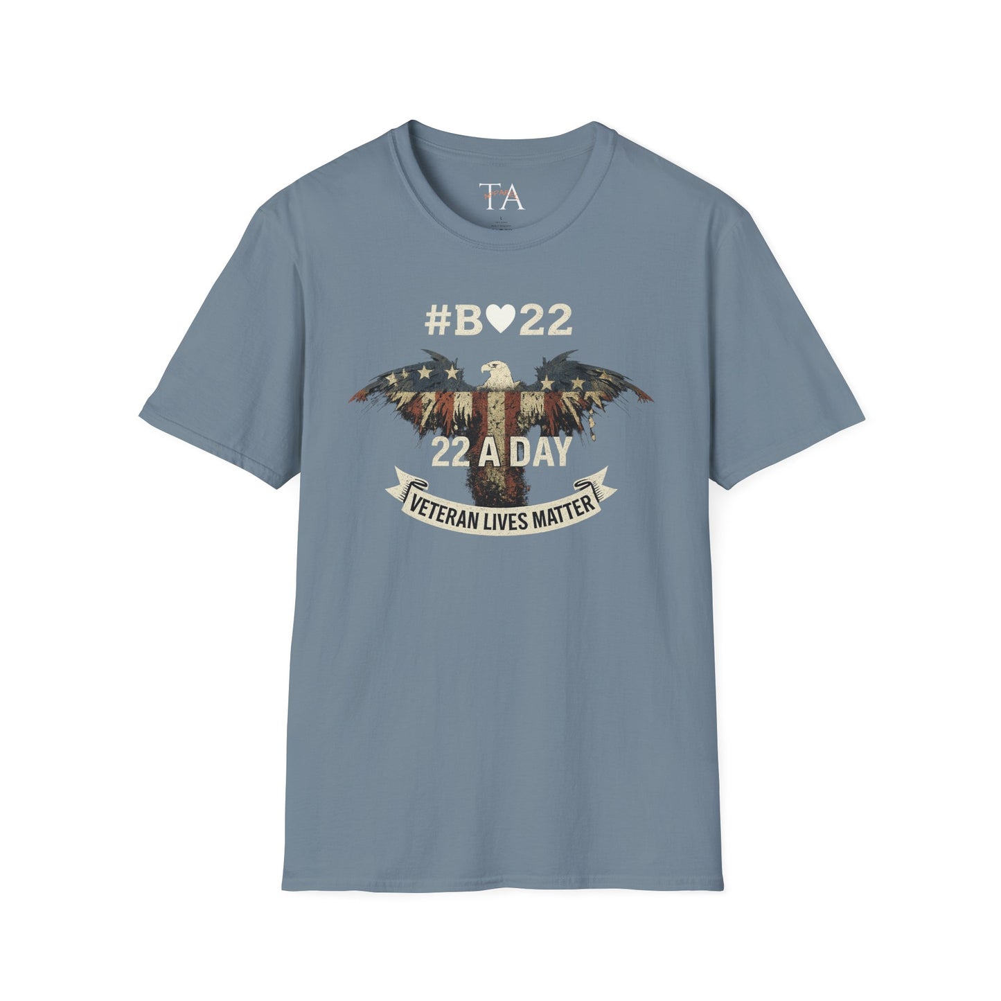 #B🤍22 Veteran Lives Matter T-Shirt