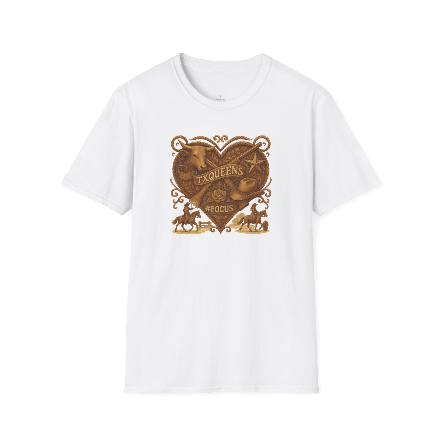 Texas Queens Graphic Tee | Soft Unisex T-Shirt, Trendy Shirt for Women, Cute Gift for Queens, Birthday Celebration, Everyday Style. Women's