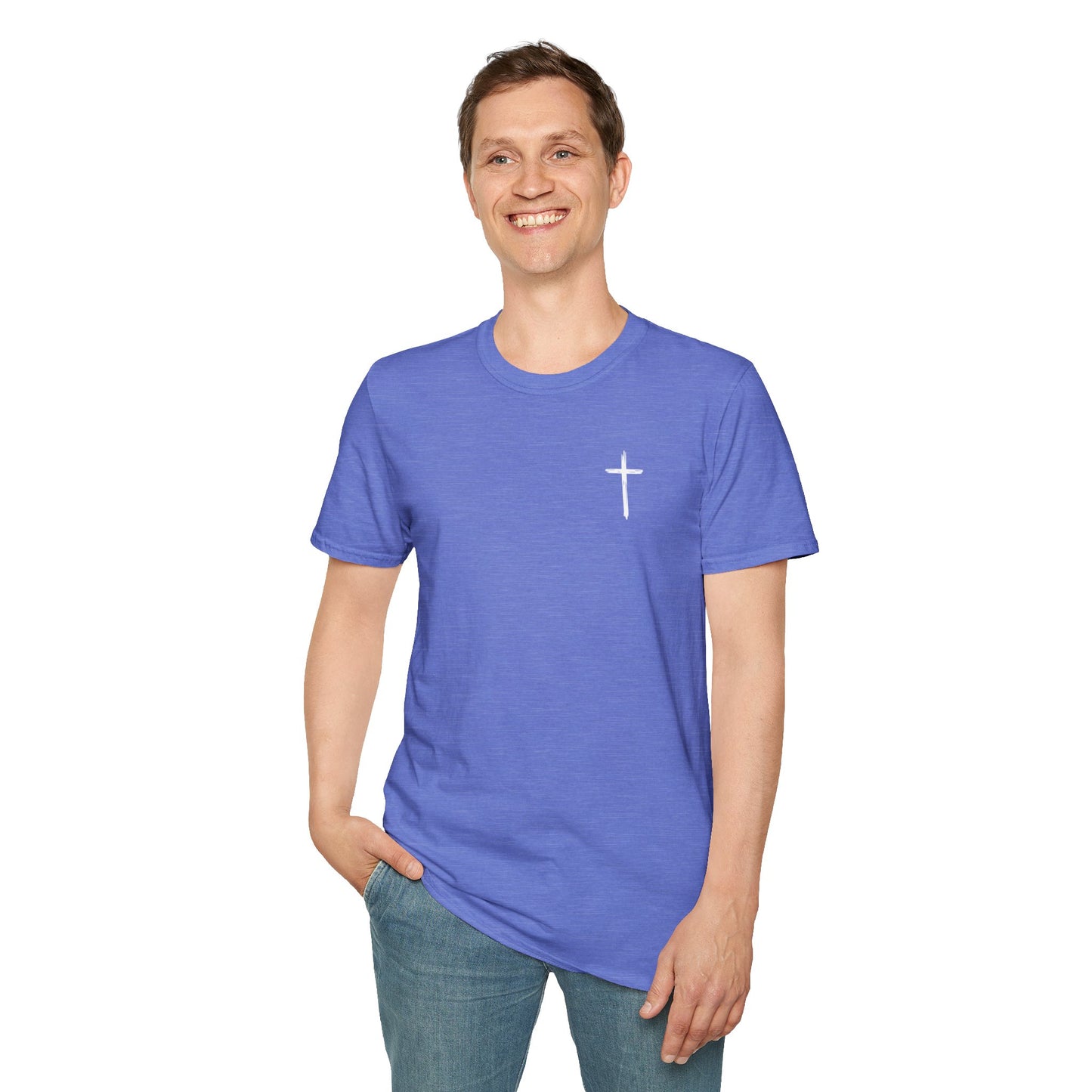 Faith-Inspired T-Shirt with Isaiah 41:10 Design - Customizable